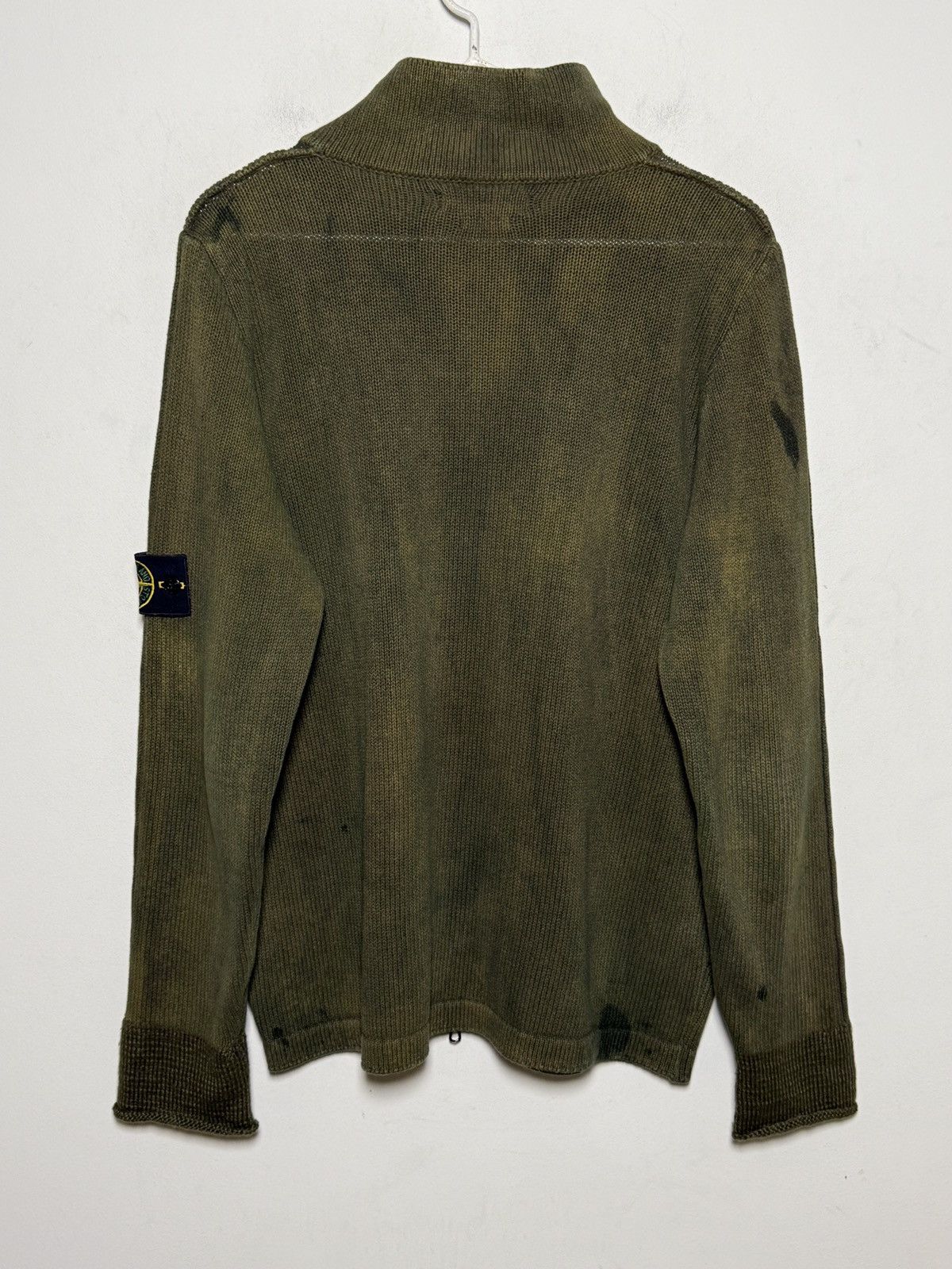 Stone Island stone island y2k archive chunky sweater tie dye Size US L / EU 52-54 / 3 - 11 Thumbnail