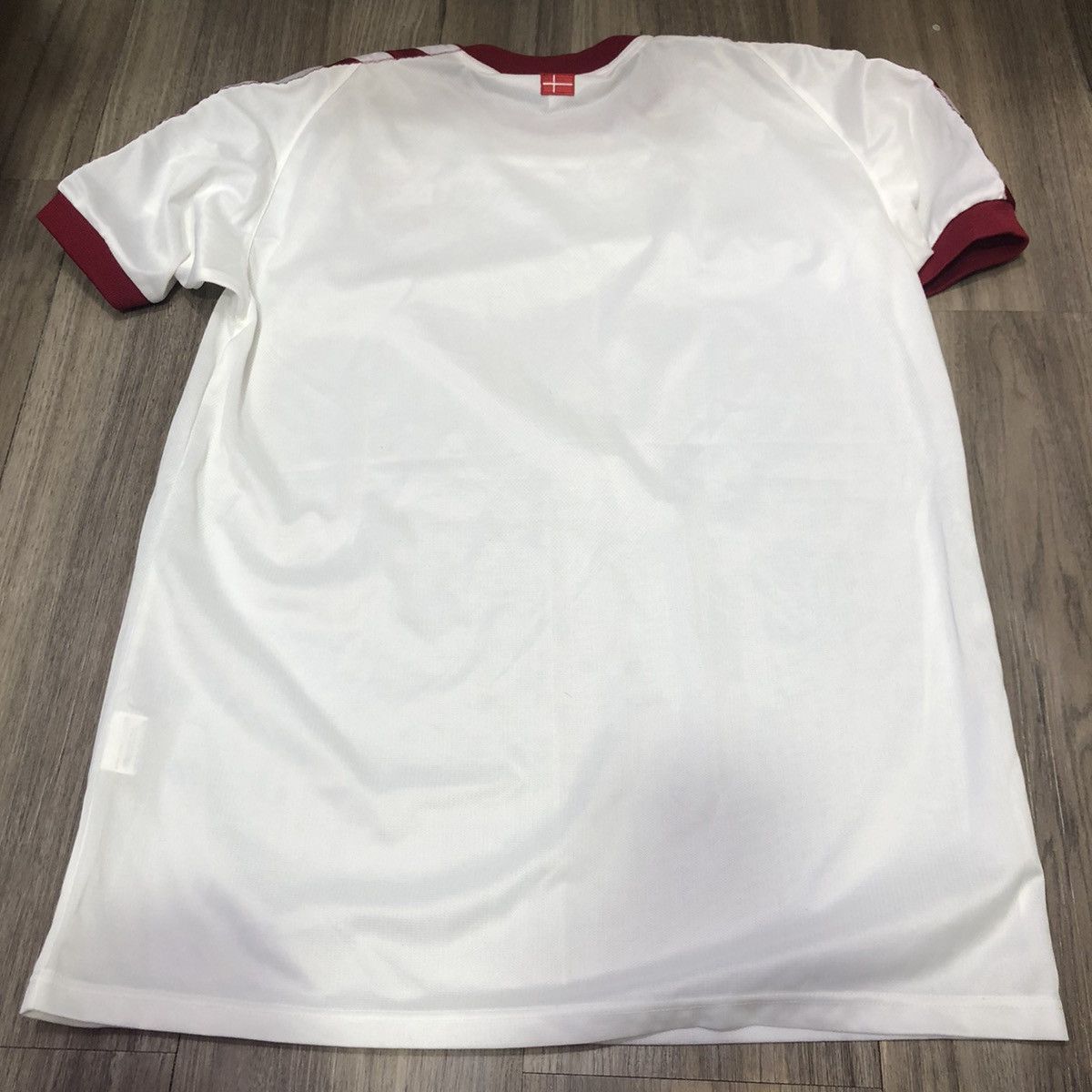 Hummel Denmark World Cup 2002 away shirt Size US L / EU 52-54 / 3 - 2 Thumbnail