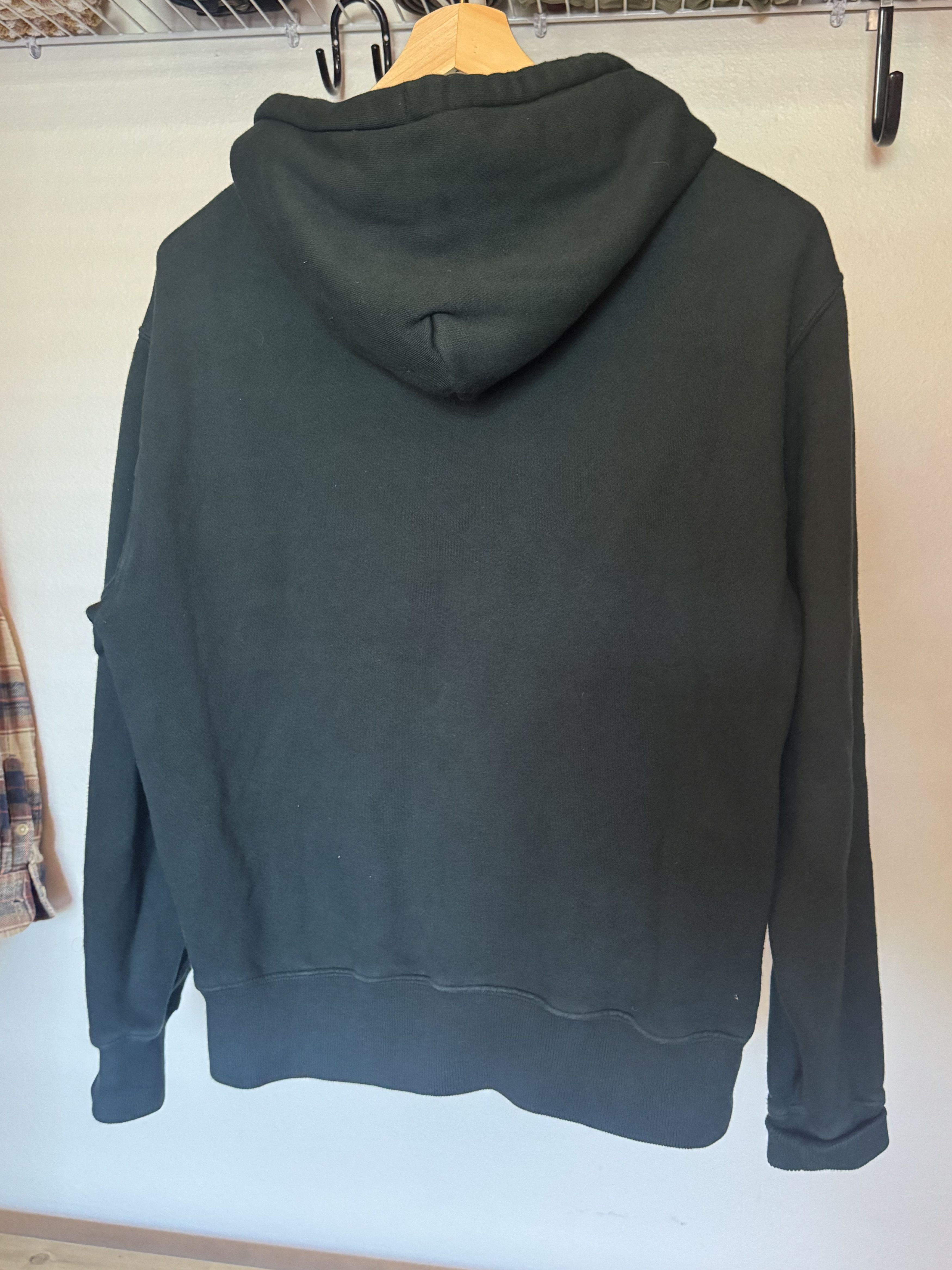 Merz B. Schwanen HD31.601 - 13oz Athletic Hoodie Relaxed Fit - College Green Size US L / EU 52-54 / 3 - 2 Thumbnail