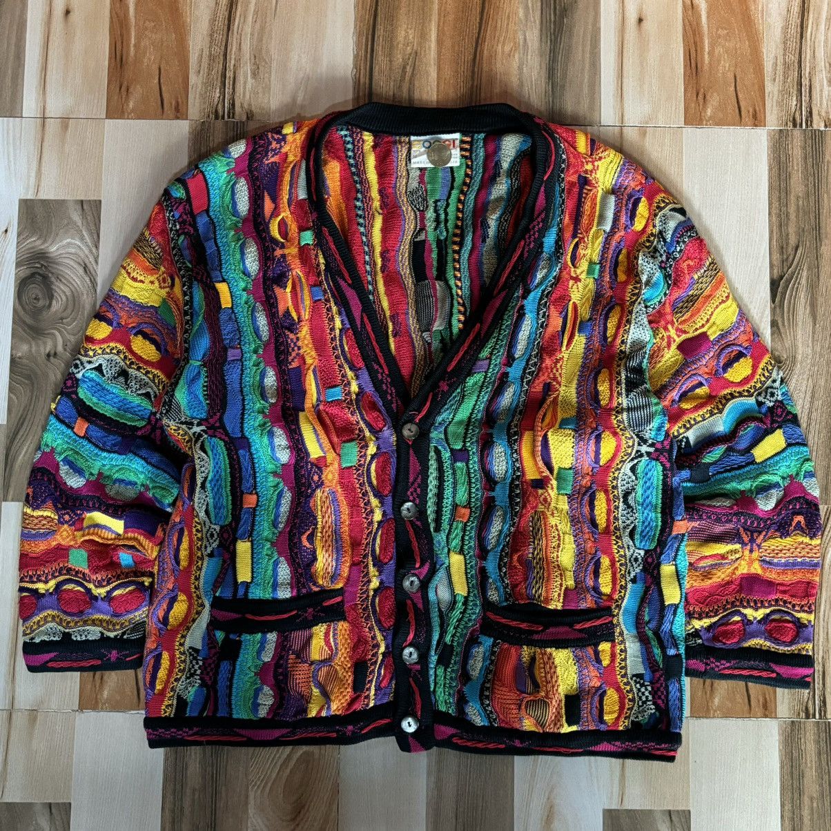 Coogi × Vintage Vintage 90s Coogi 3D Knit Wear Sweater | Grailed