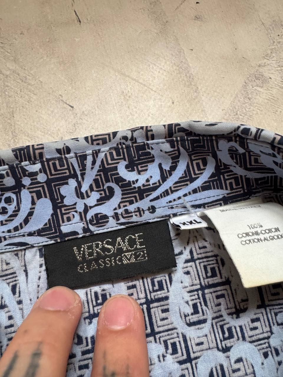 Versace Versace classic v2 monogram shirt button up Size US XXL / EU 58 / 5 - 4 Thumbnail