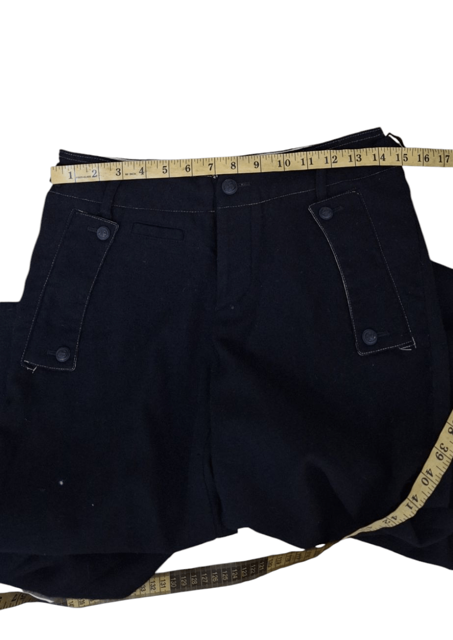 Designer × Pas de Calais Pas De Calais Baggy Wide Wool Adjustable Waist Pants Size US 29 - 16 Thumbnail