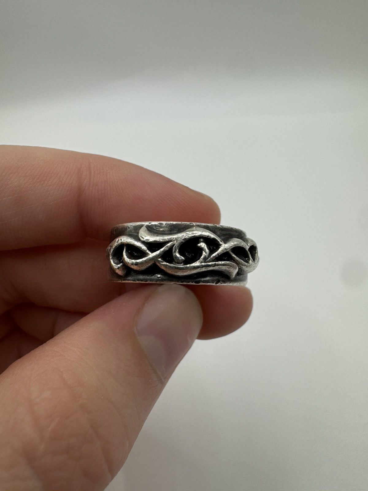 Chrome Hearts Chrome Hearts DBL Narrow Vine Band Size ONE SIZE - 5 Thumbnail