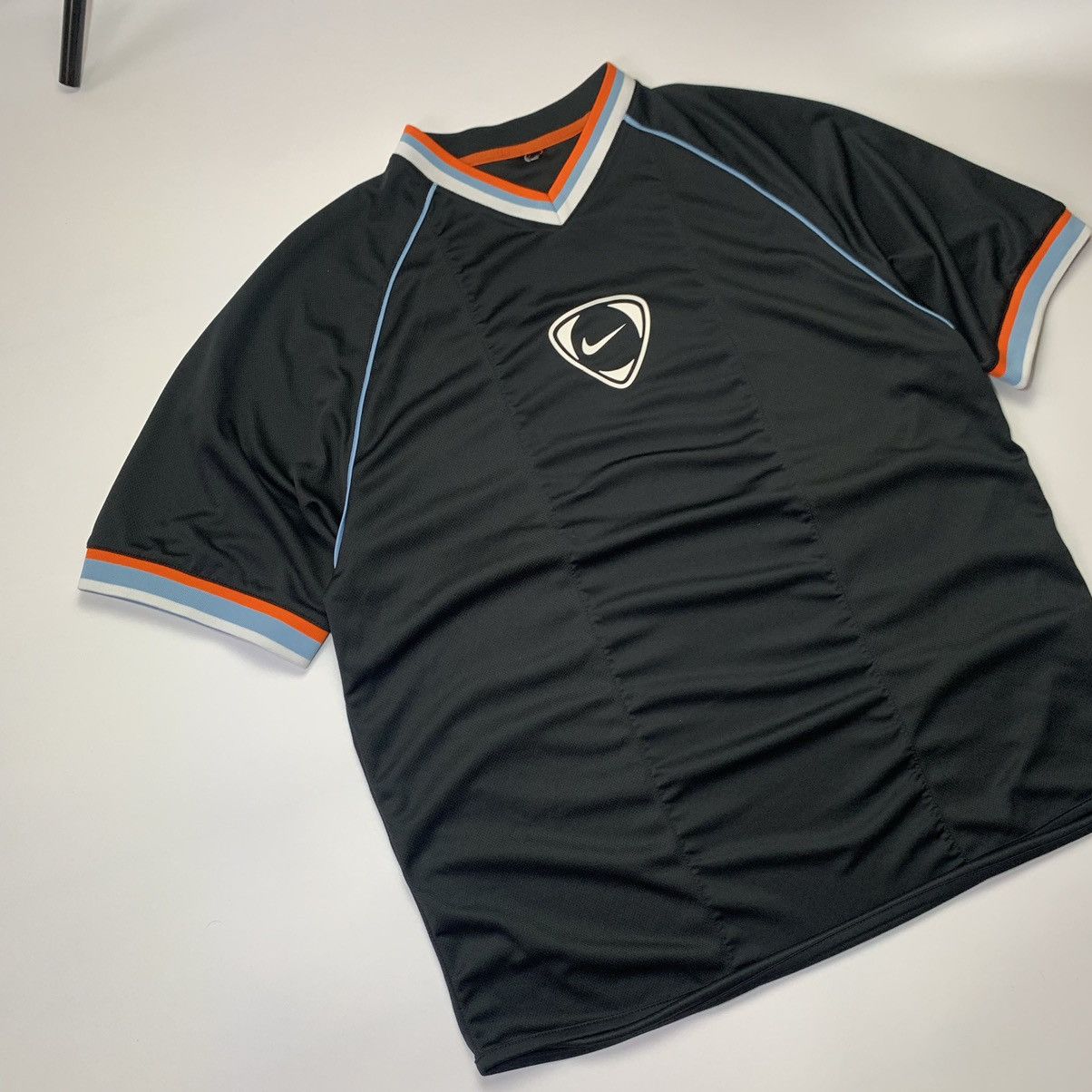 Other 🎩90’s NIKE TEAM RETRO BIG SWOOSH CENTRAL LOGO DRIFIT TEE Y2K Size US L / EU 52-54 / 3 - 2 Thumbnail