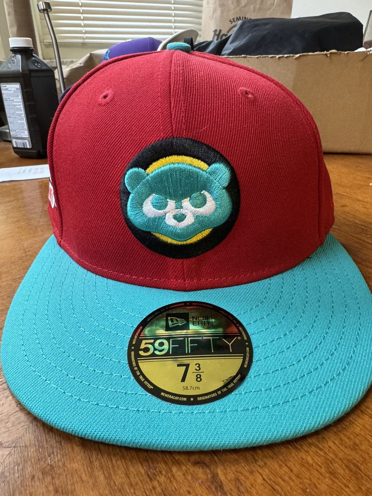 New Era Hat club drop. Chicago cubs 3/8 Size ONE SIZE - 1 Thumbnail