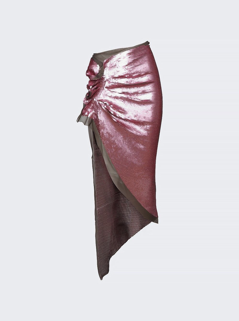 Rick Owens o1mle0426 Classic Skirt in Pink Size 27" / US 4 / IT 40 - 1 Preview