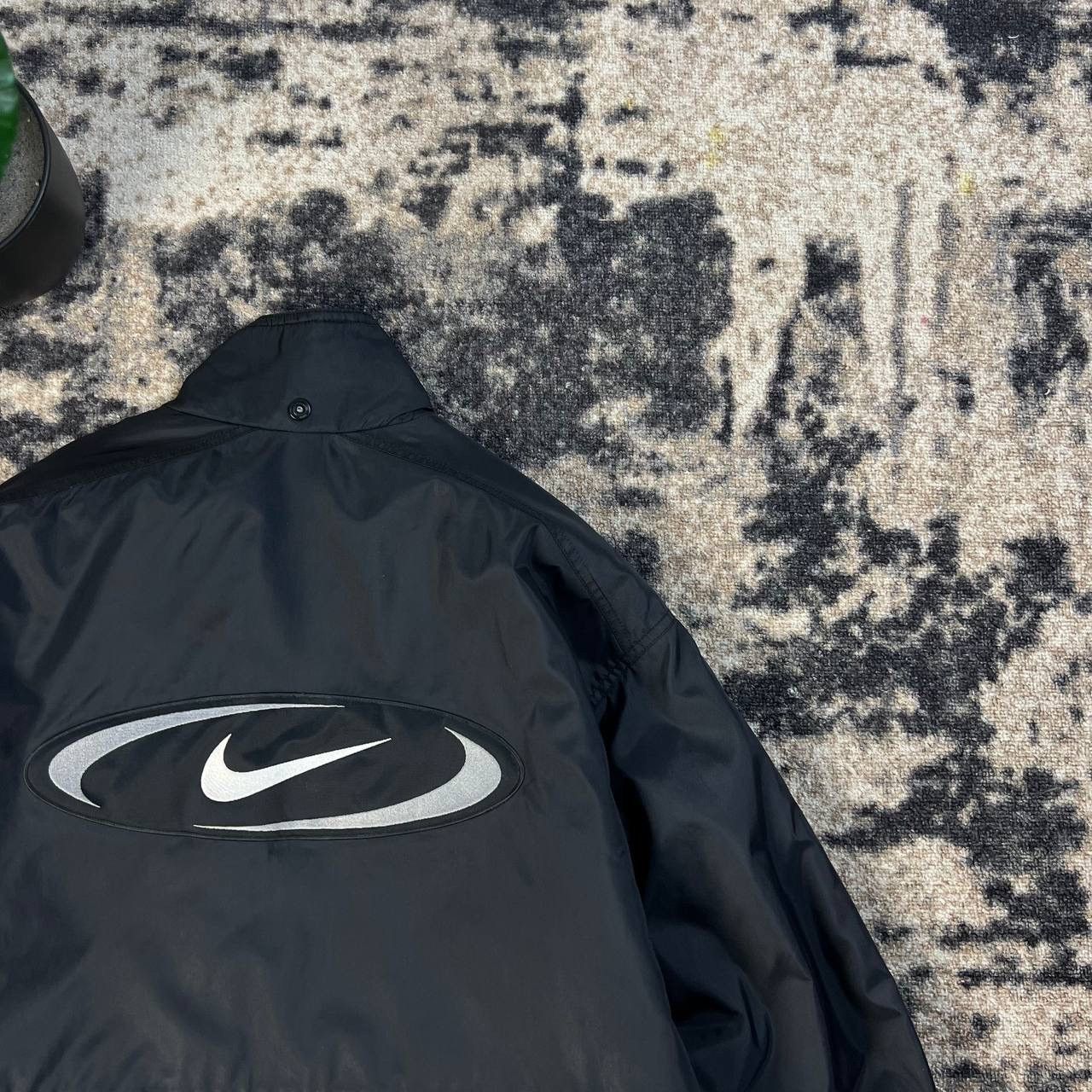 Nike Nike Vintage Y2K Big 3D Logo Zip Up Jacket Streetwear Style Size US M / EU 48-50 / 2 - 3 Thumbnail