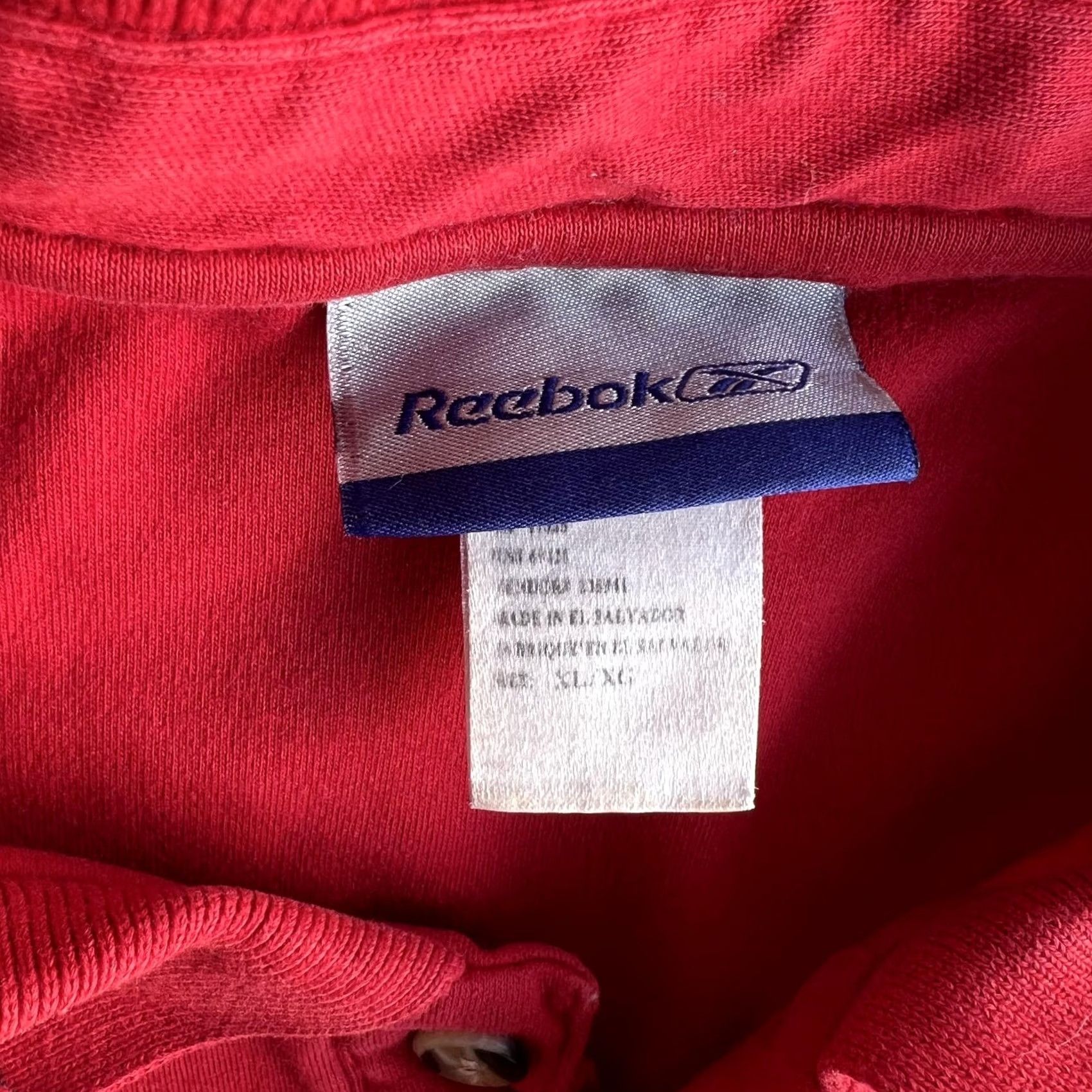 Reebok Reebok Classic Polo Shirt Mens XL Red Short Sleeve Casual Size US XL / EU 56 / 4 - 3 Thumbnail