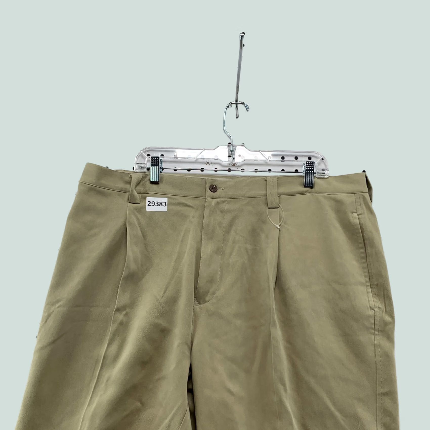 Tommy Bahama Tommy Bahama 100% Silk Chino Shorts Mens Size 41 Tan Casual Golf Size US 41 - 1 Thumbnail