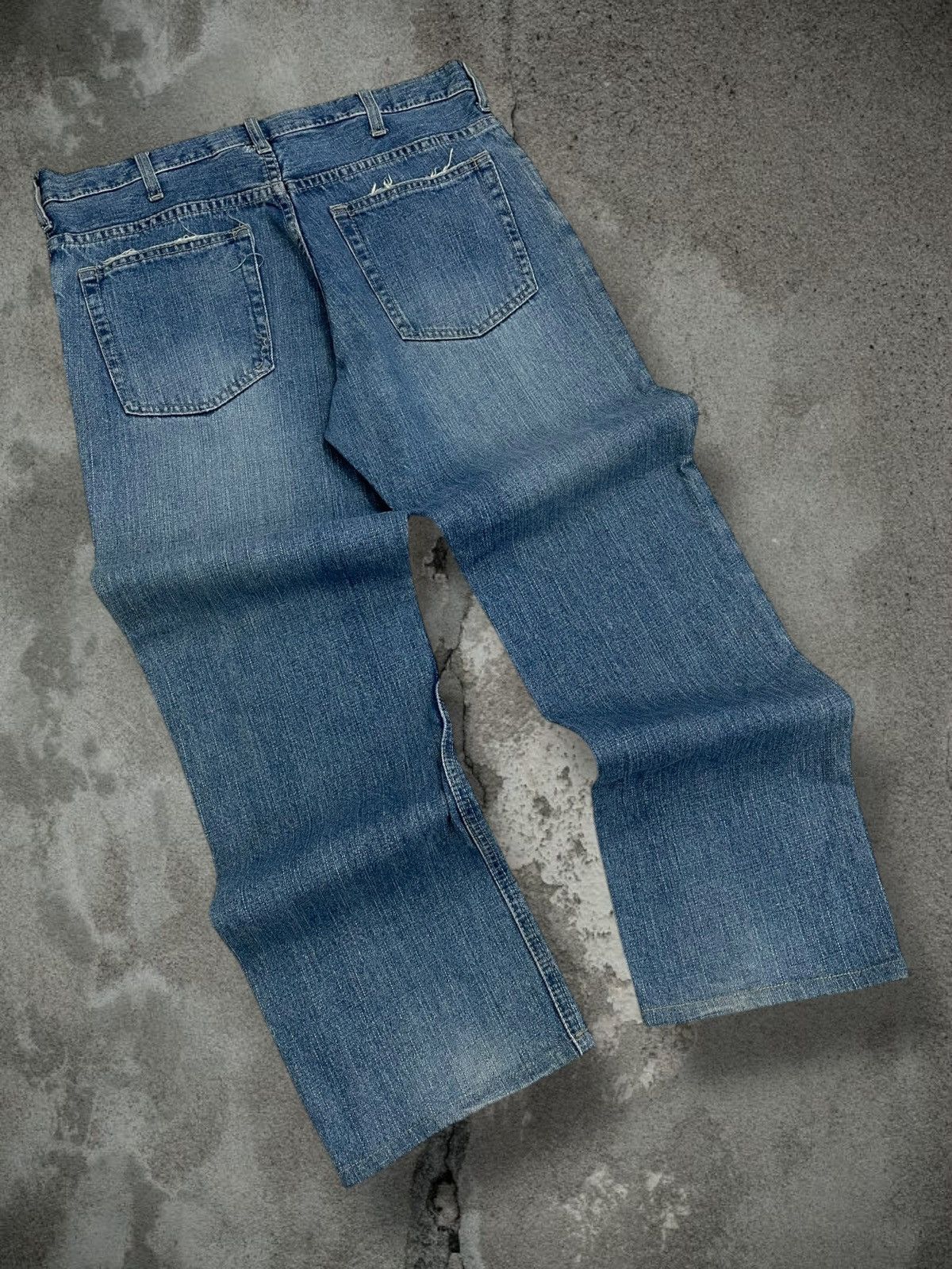 Hysteric Glamour Vintage Authentic Designer 1990s Denim Lab Distressed Denim Size US 32 / EU 48 - 11 Thumbnail