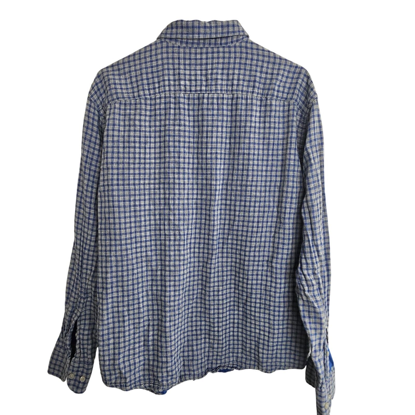 UNTUCKit Untuckit Mens Flannel Shirt Checker Sz XL Career Work Office Size US XL / EU 56 / 4 - 6 Thumbnail