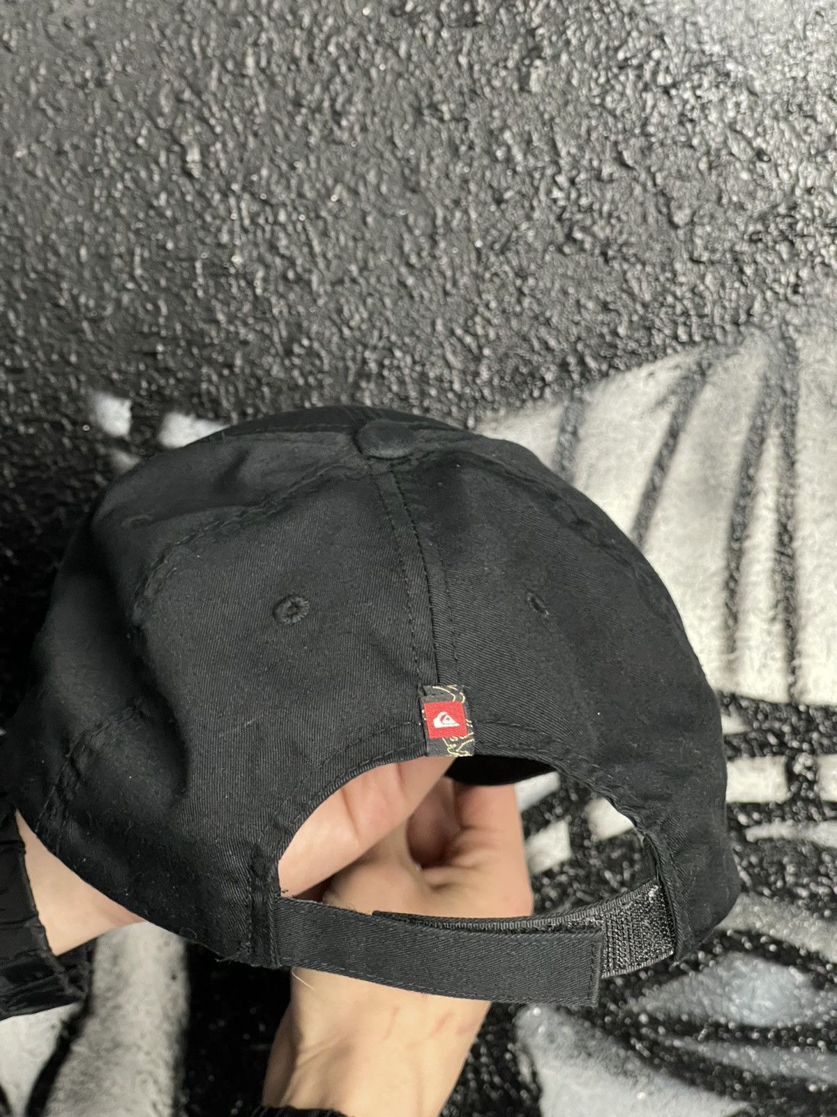 Quiksilver Quiksilver Y2K Surf Style Vintage Black Baseball Cap One Sized Fits Size ONE SIZE - 7 Thumbnail