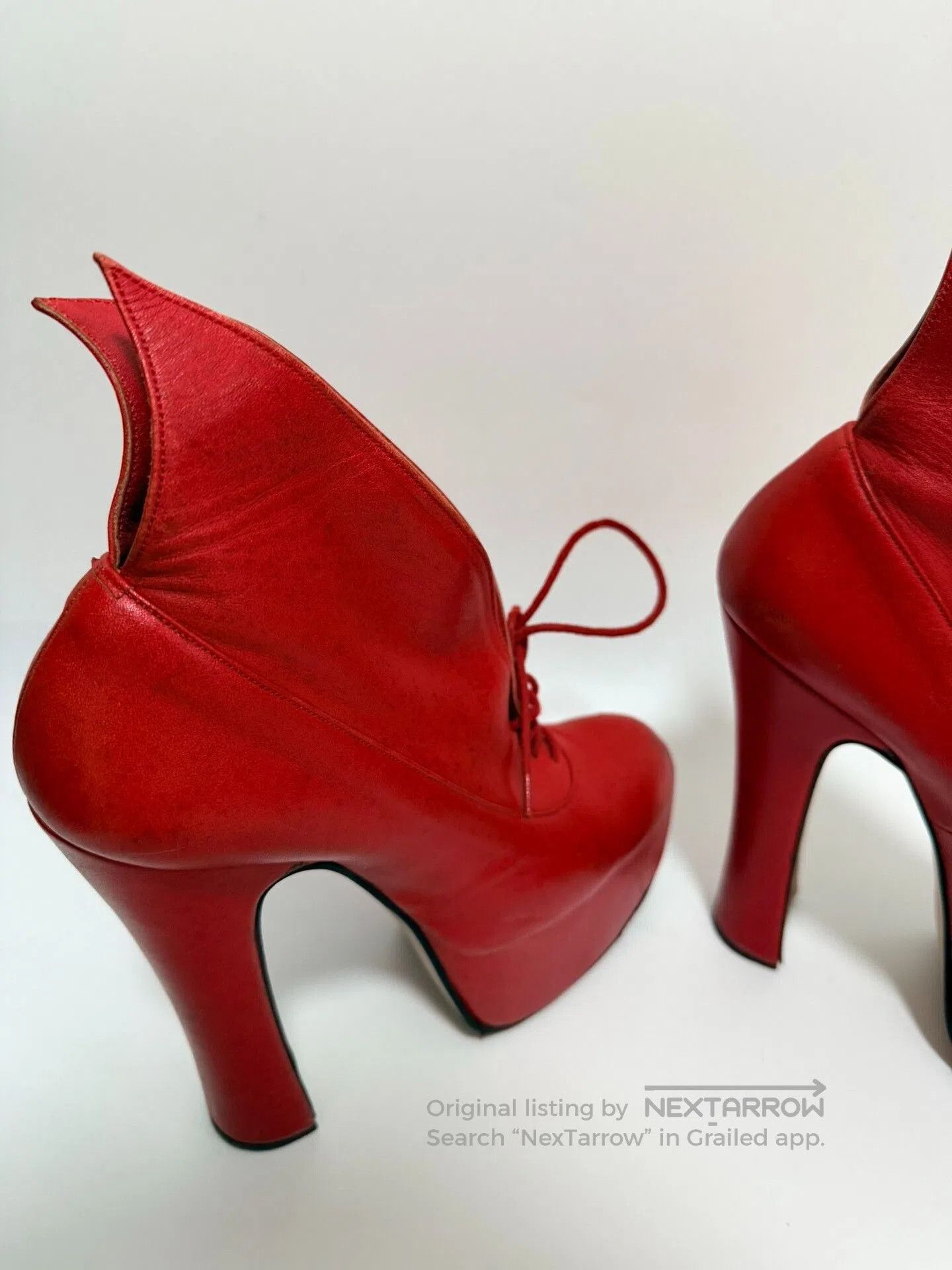 Vivienne Westwood Vivienne Westwood Red Platform Heels. Size US 6 / IT 36 - 8 Thumbnail