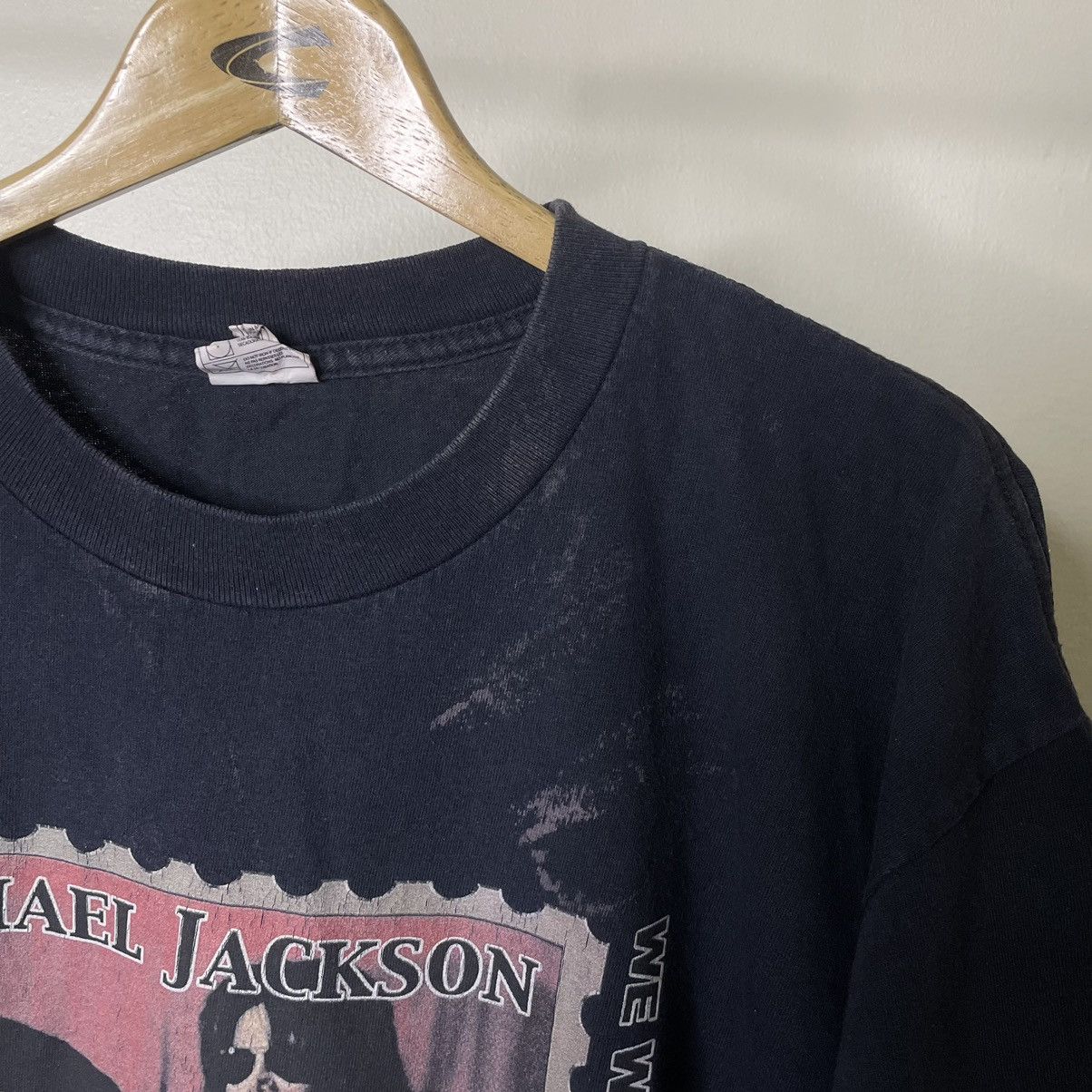 Band Tees × Michael Jackson × Vintage Vintage 2009 Michael Jackson Tribute Memory T Shirt Size US XL / EU 56 / 4 - 3 Thumbnail