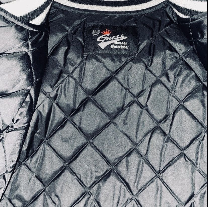 Guess Guess vintage Reversible varsity jacket Size US L / EU 52-54 / 3 - 8 Thumbnail