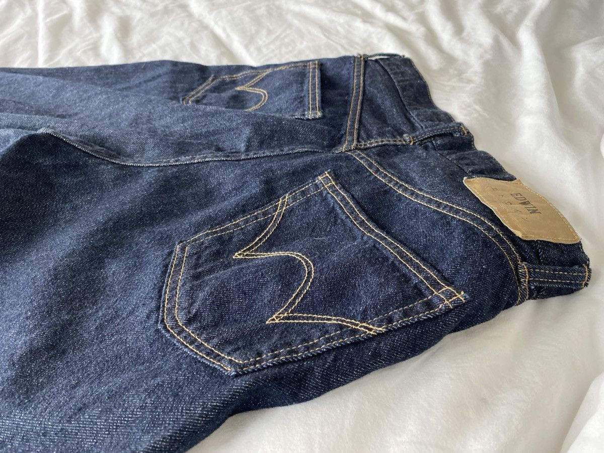 Edwin EDWIN Jeans LOOSE TAPERED 13OZ - PURE INDIGO KAIHARA 28x32 Size US 28 / EU 44 - 7 Thumbnail