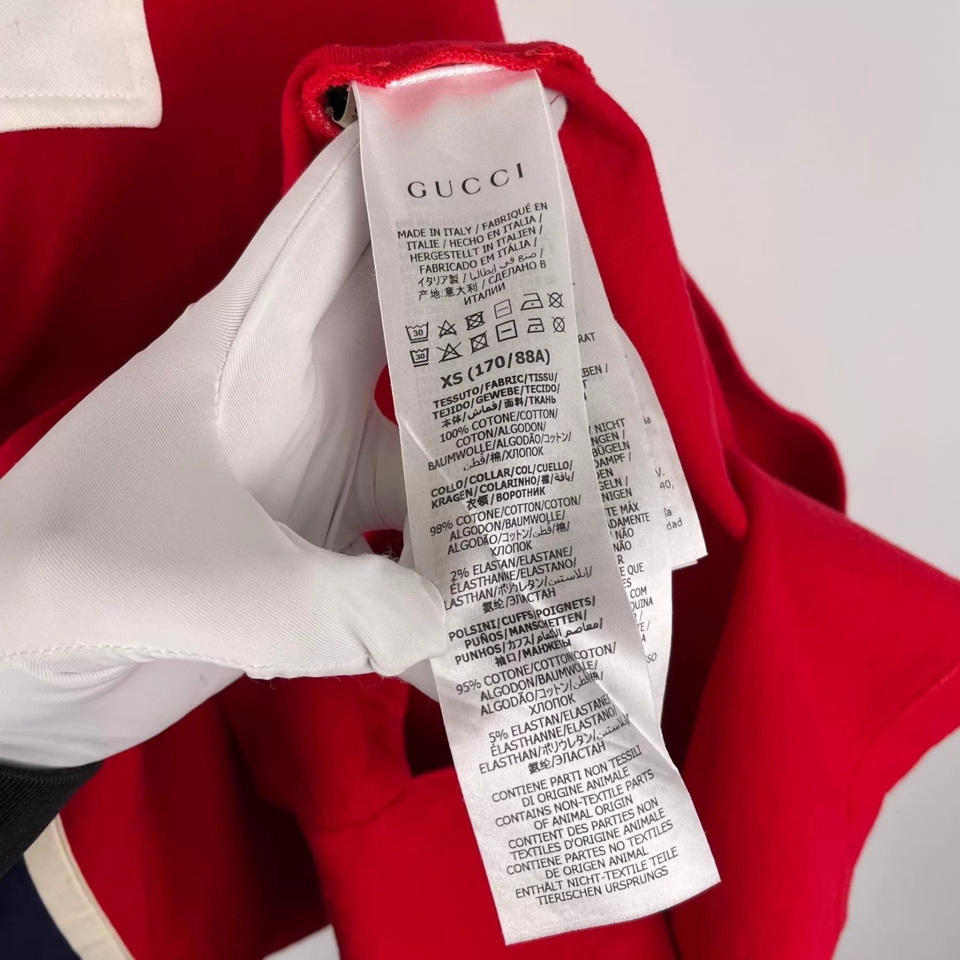 Gucci Gucci Cotton Belted Logo Pullover Sweatshirt XS Size US XS / EU 42 / 0 - 5 Thumbnail