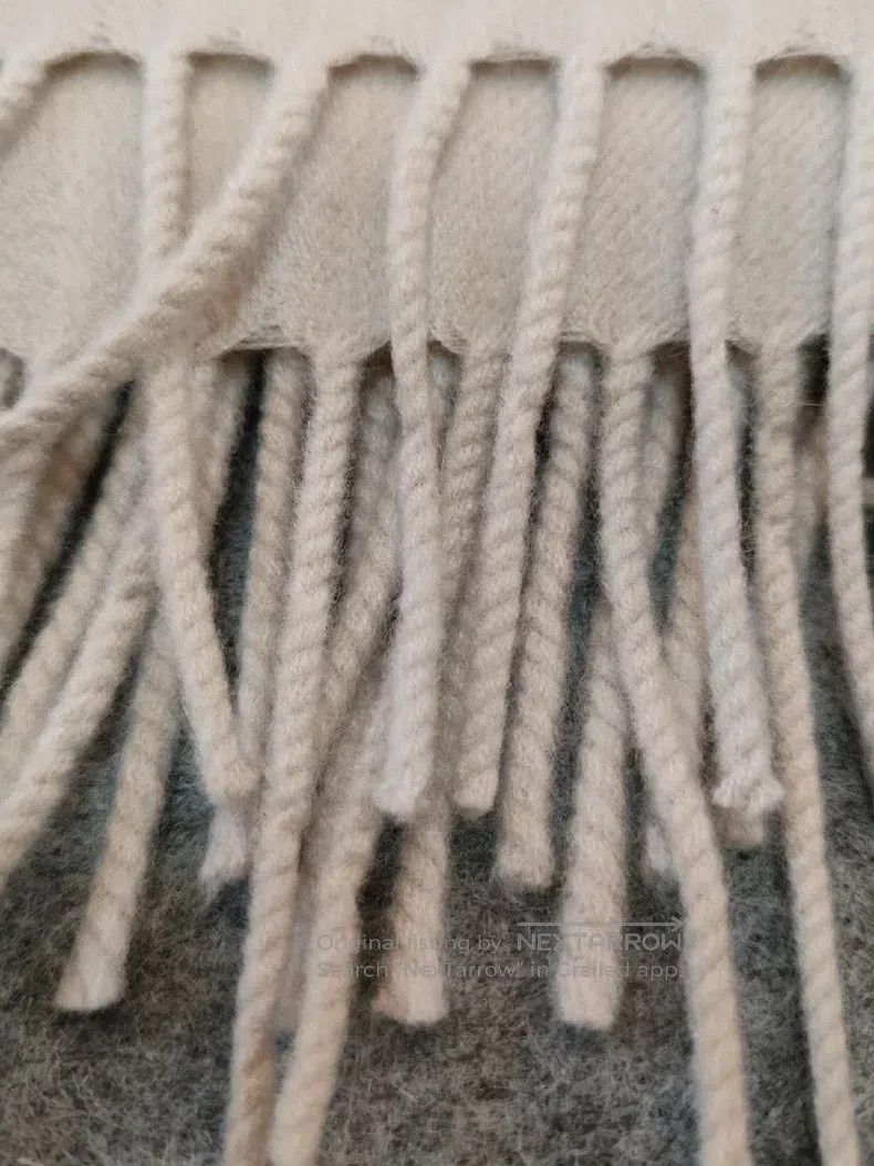 Brunello Cucinelli Brunello Cucinelli size 125*152cm Pure cashmere blanket Size ONE SIZE - 6 Thumbnail