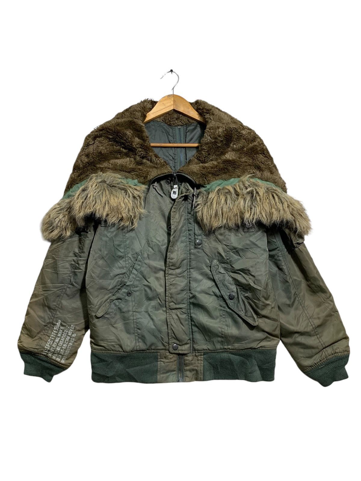 Vintage 🔥VTG USAF BOMBER JACKETS N-2B Size US L / EU 52-54 / 3 - 1 Thumbnail