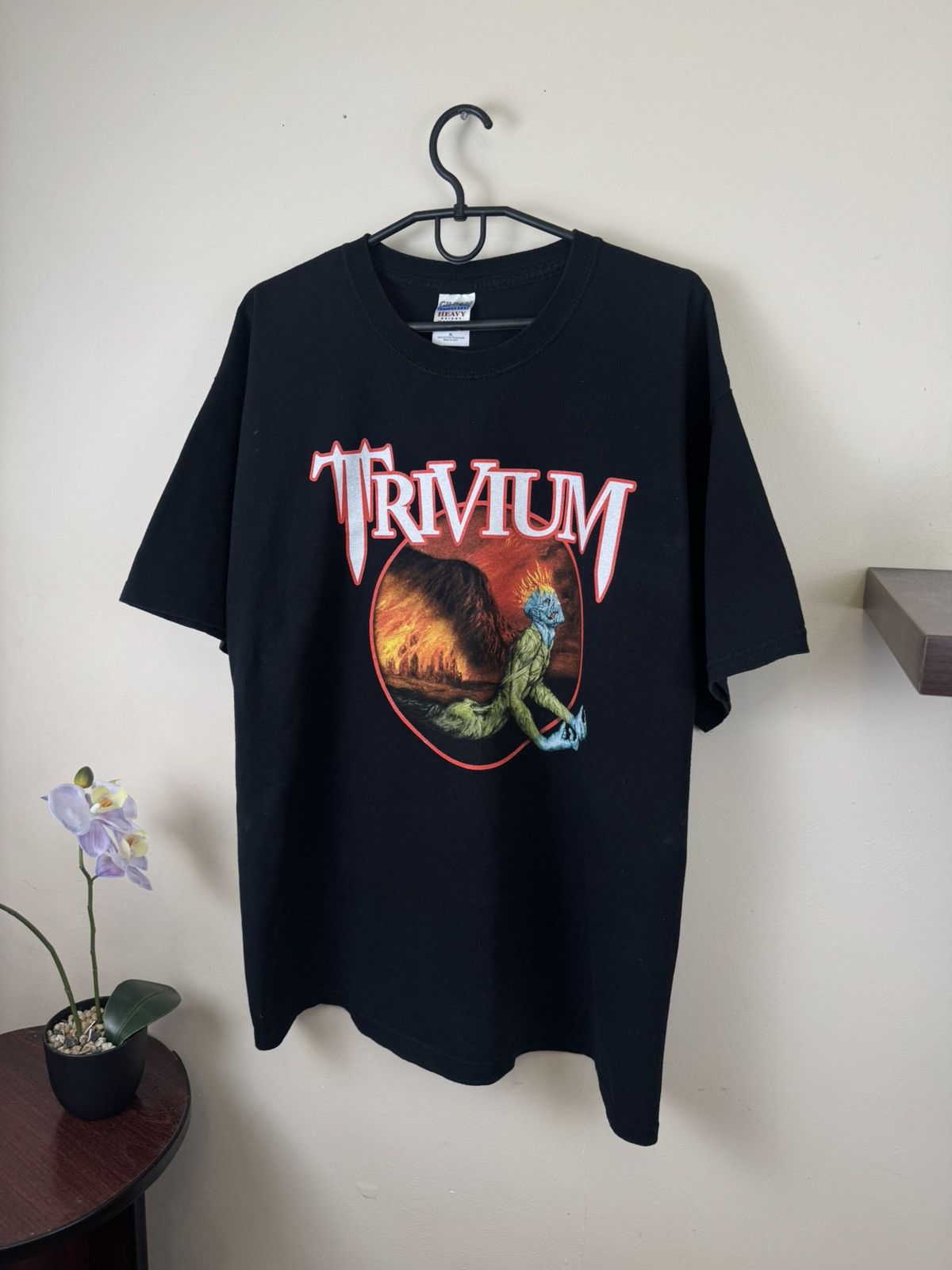 Other Vintage Trivium T shirt 2005 Ascendancy Rock Band Black XL Size US XL / EU 56 / 4 - 14 Thumbnail