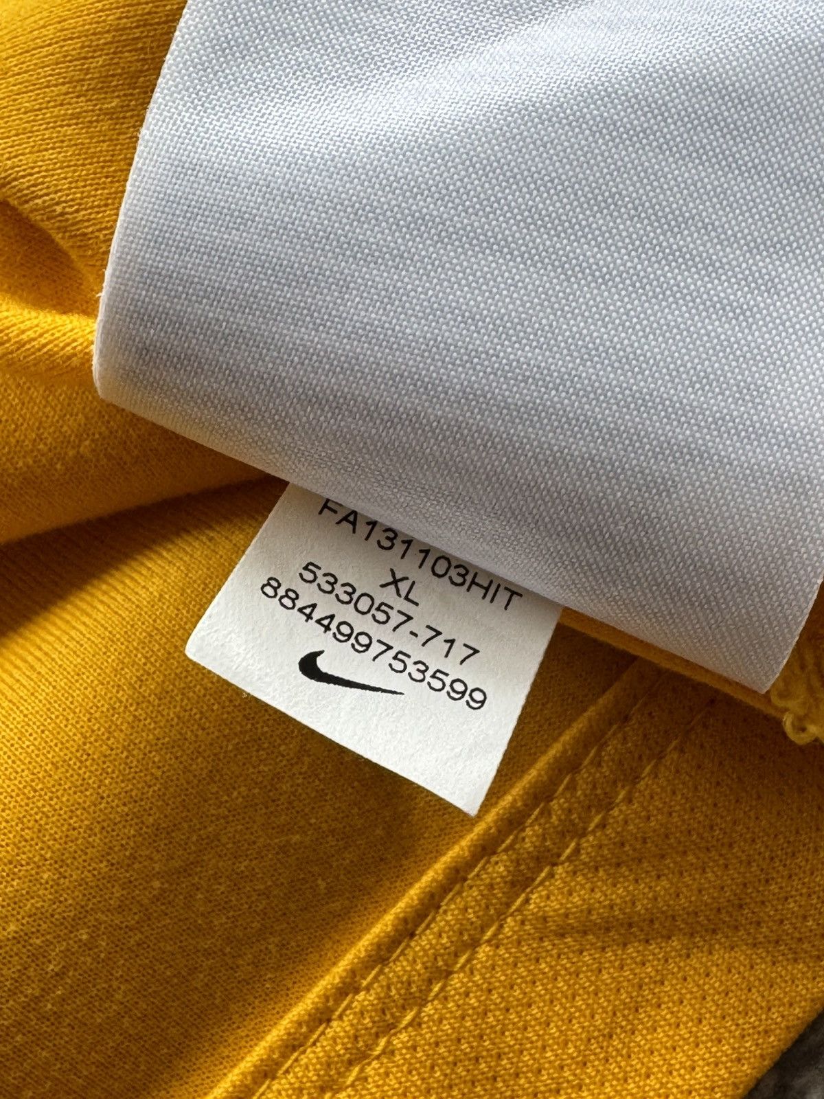 Nike JUVENTUS 2013 2014 AWAY FOOTBALL SHIRT SOCCER JERSEY Size US XL / EU 56 / 4 - 6 Thumbnail