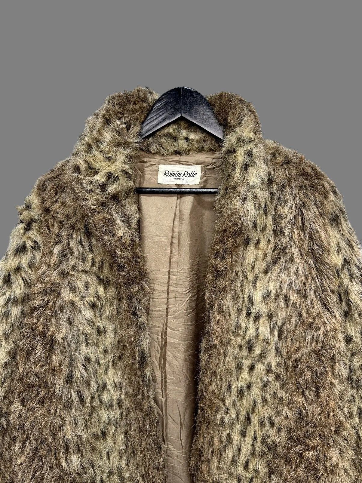 Hysteric Glamour Brown Longline Coat Women’s Retro Chic Minimal Style Size M / US 6-8 / IT 42-44 - 3 Thumbnail