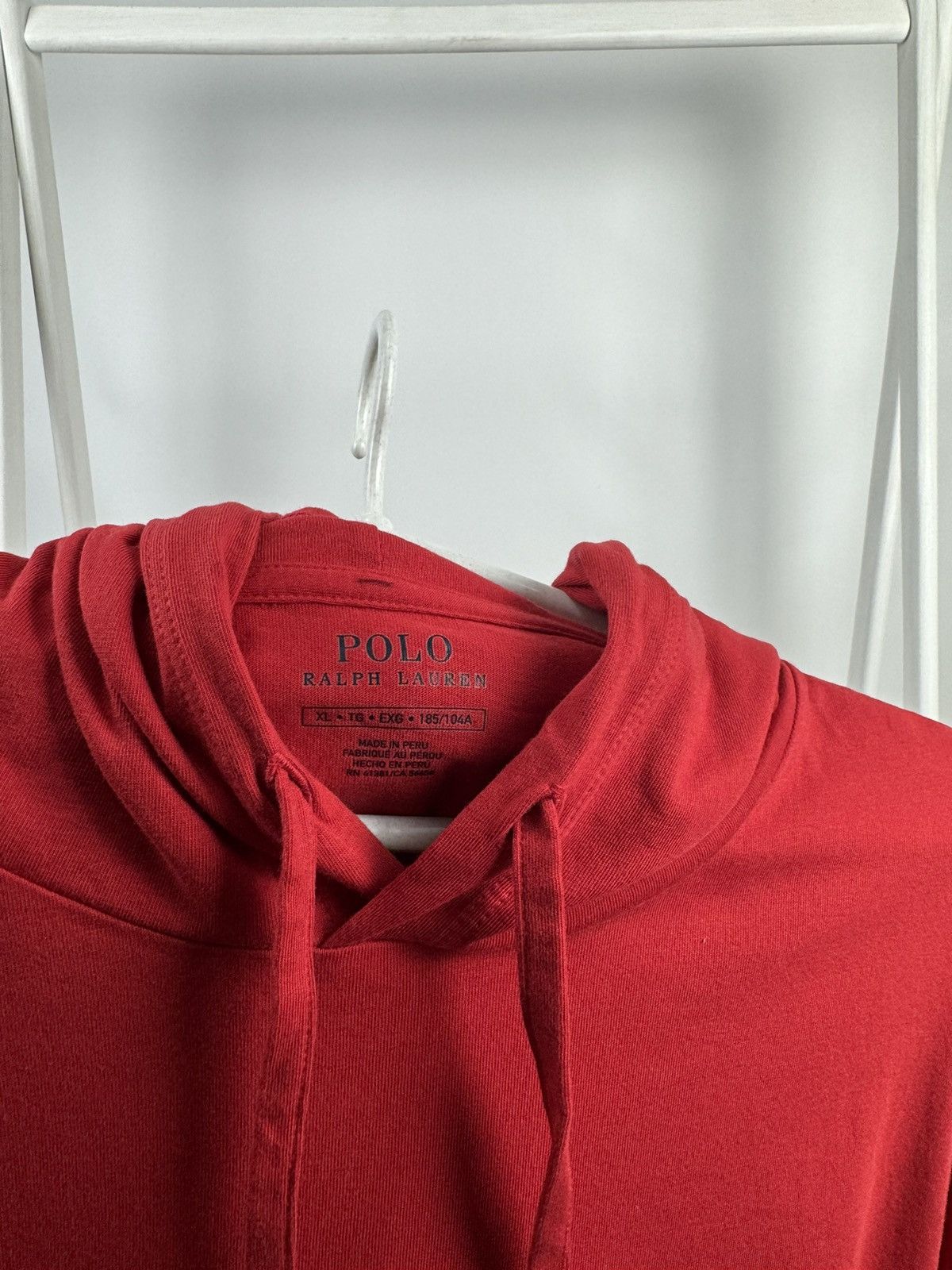 Polo Ralph Lauren Basic Polo Ralph Lauren Light Hoodie Size US XL / EU 56 / 4 - 6 Thumbnail