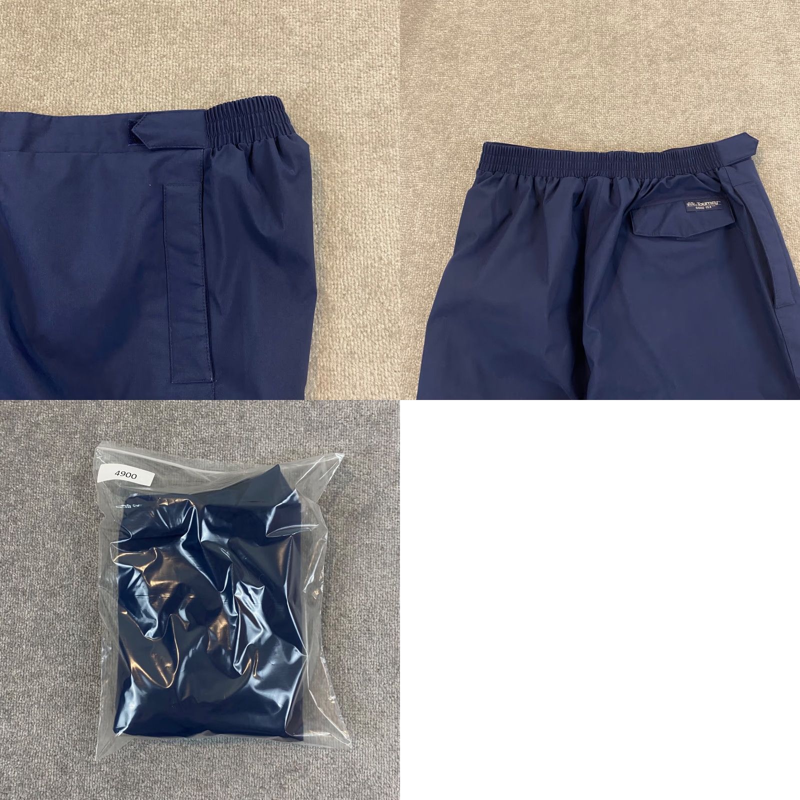 Vintage Tourney Gore-Tex Pants Men Large 32x31 Blue Golf Water Resistant Outdoor Stretch Size US 33 - 9 Thumbnail