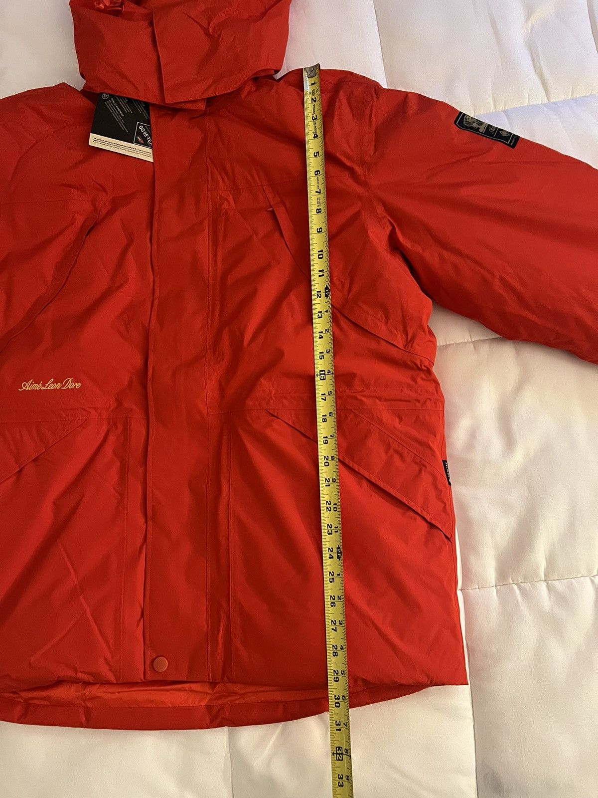 Aime Leon Dore Aime Leon Dore ALD GORE-TEX Down Filled Parka Red Orange Size US L / EU 52-54 / 3 - 11 Thumbnail