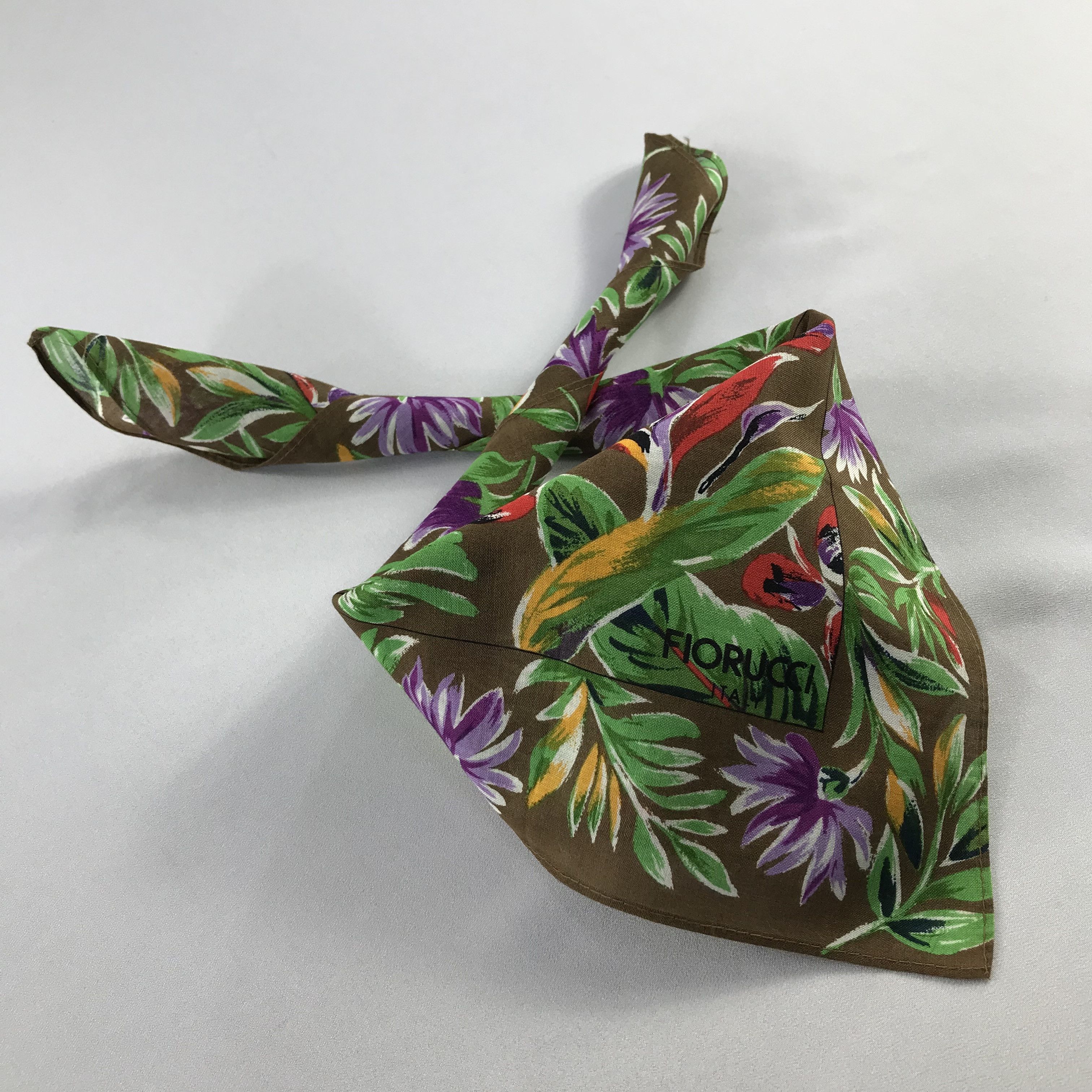 Fiorucci Fiorucci Handkerchief / Bandana / Neckerchief C606 Size ONE SIZE - 2 Thumbnail