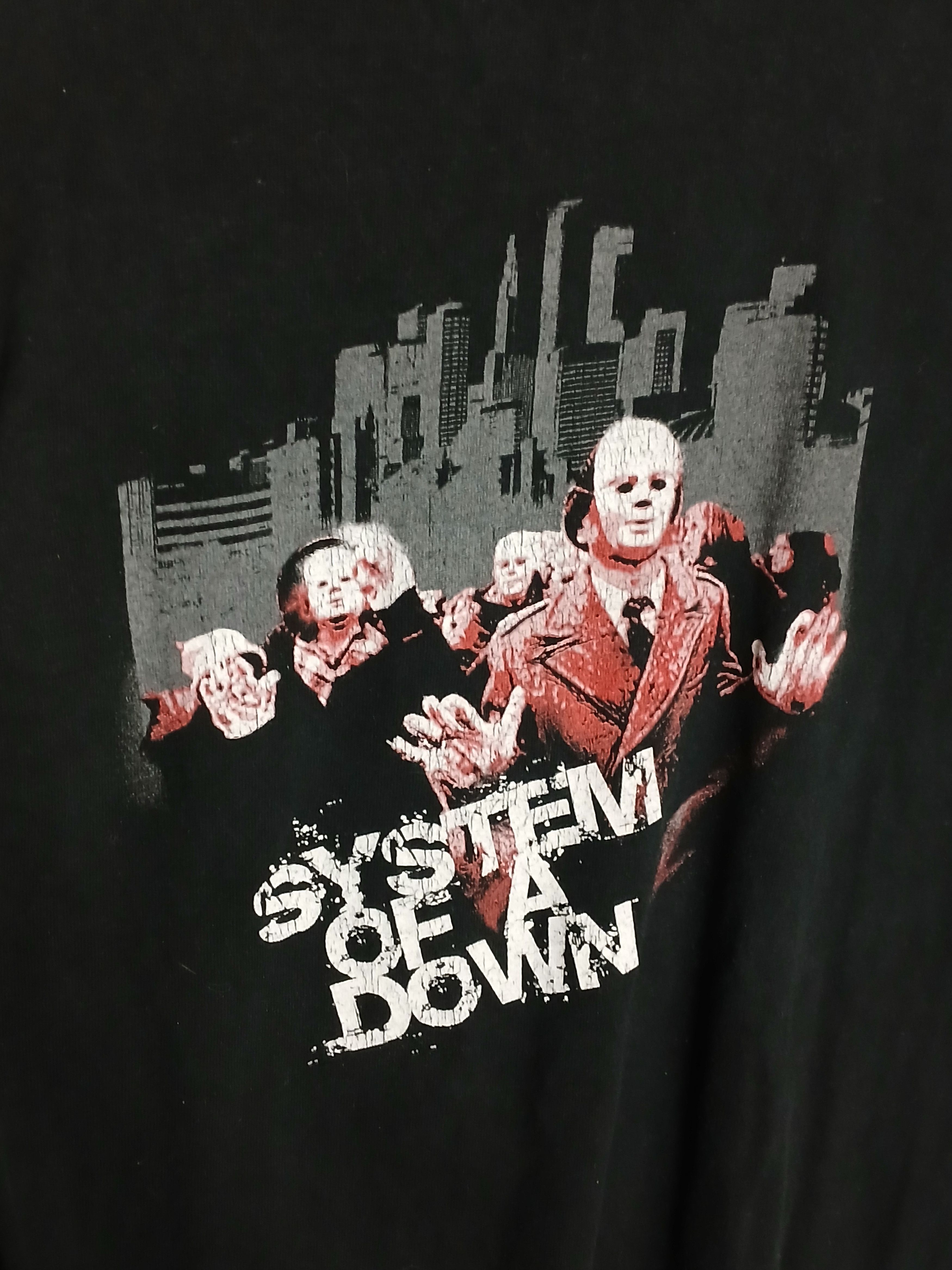 Band Tees System Of A Down T-Shirt Size US L / EU 52-54 / 3 - 3 Thumbnail