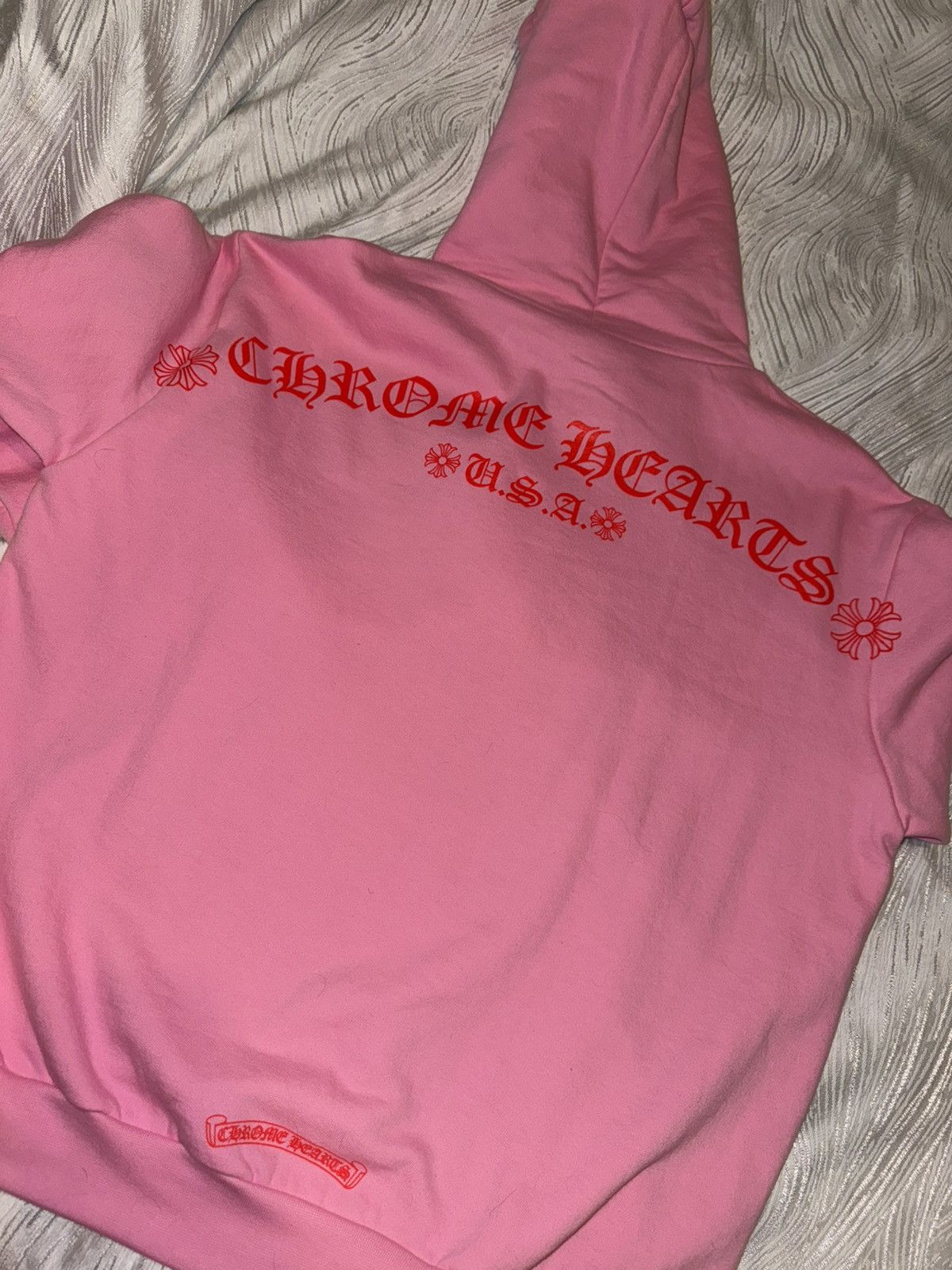 Chrome Hearts Chrome Hearts Online Pink Hoodie Size US S / EU 44-46 / 1 - 3 Thumbnail