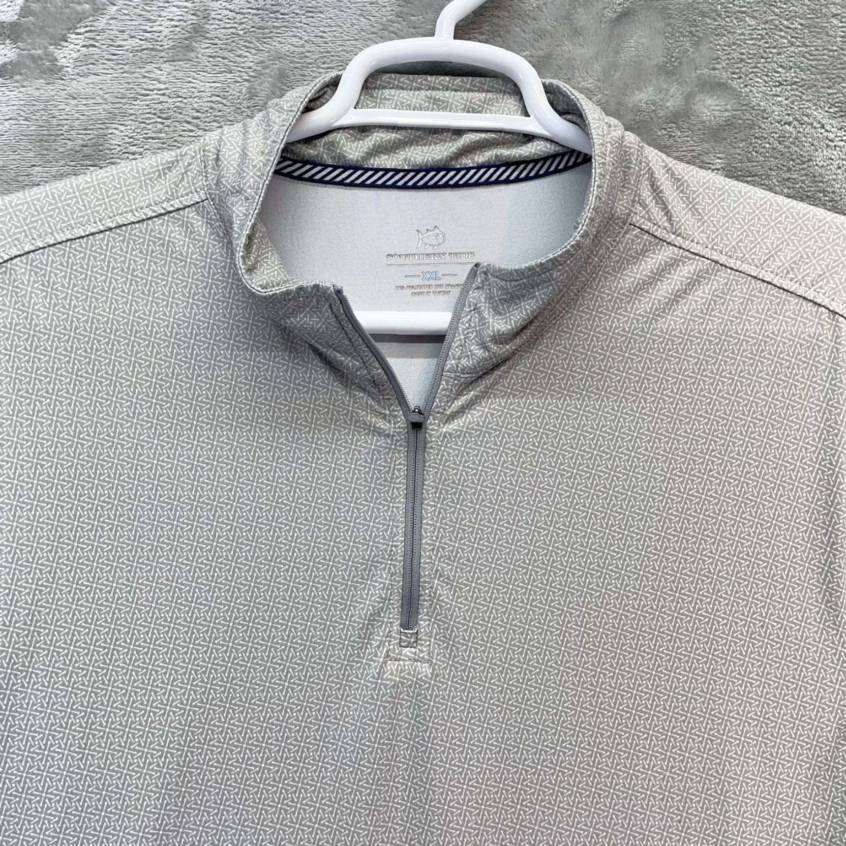 Southern Tide Southern Tide pullover Men's size 2XL pine Ridge cruiser golf performance AOP Size US XXL / EU 58 / 5 - 2 Thumbnail