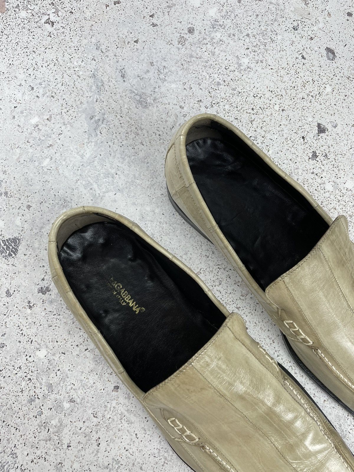 Vintage Dolce & Gabbana Leather Classic Shoes