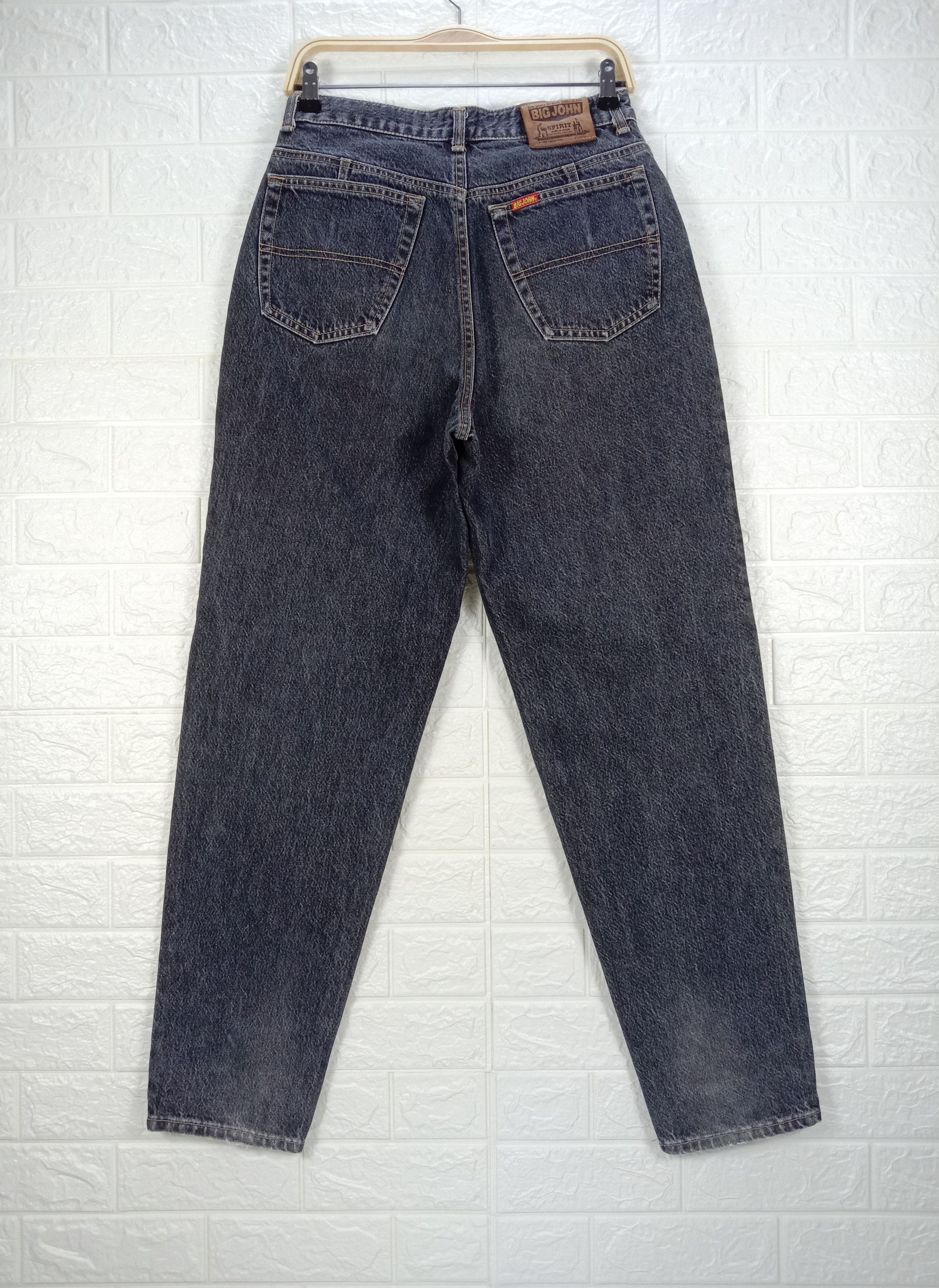 Big John Vintage Big John Faded Black Mom Jeans Size 28" / US 6 / IT 42 - 5 Thumbnail