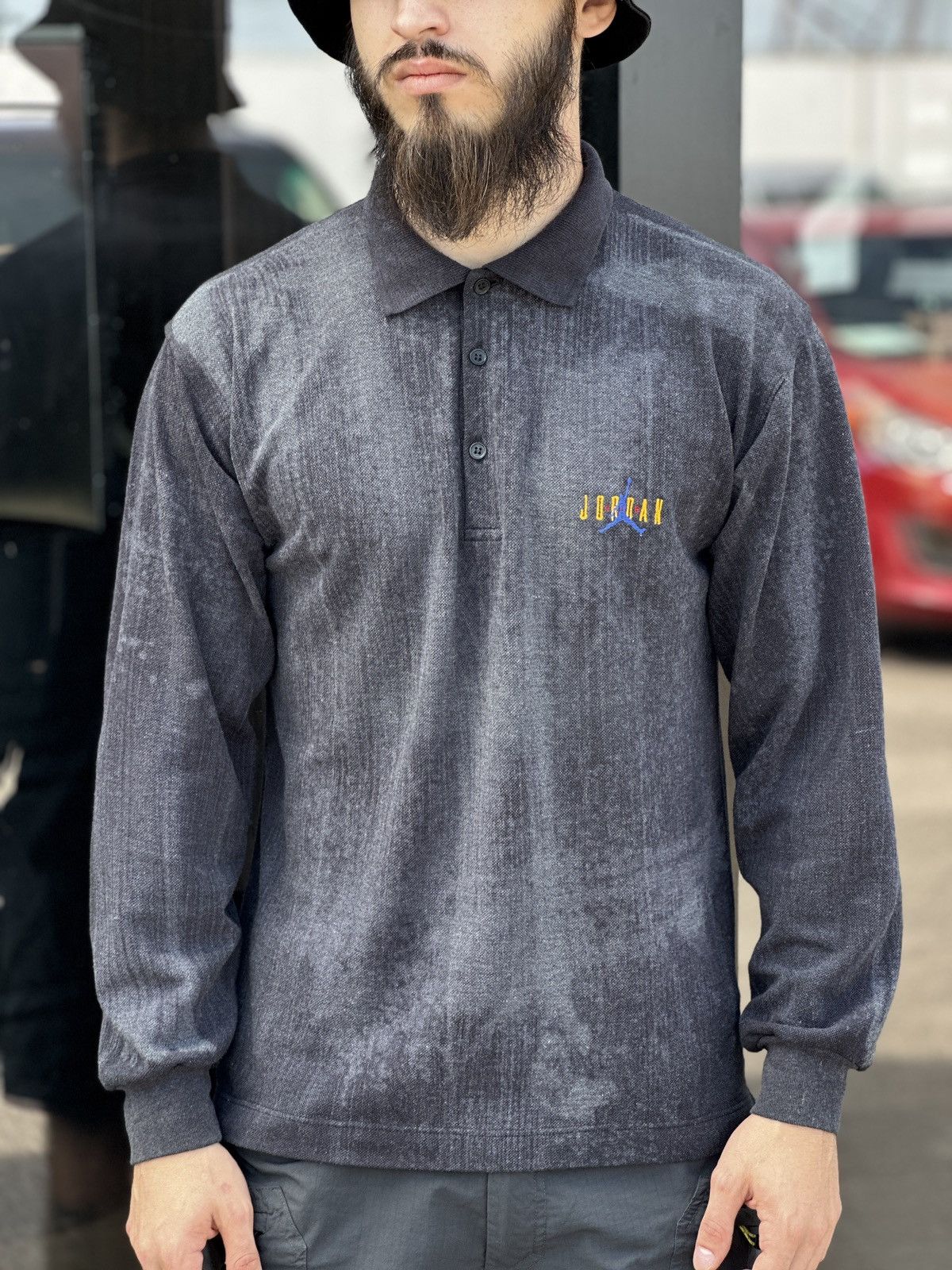 Jordan Brand × Nike × Vintage Vintage Jordan Nike rugby shirt Y2K rare Size US M / EU 48-50 / 2 - 3 Thumbnail