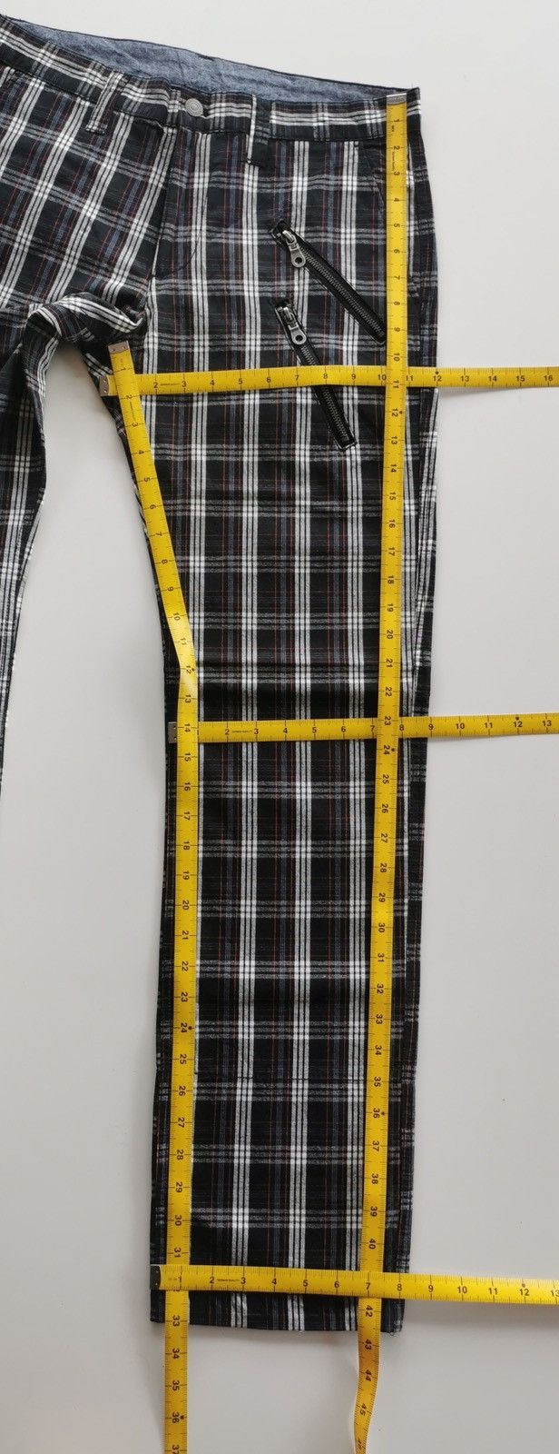 Japanese Brand Plaid Black Khakis Pants Size US 32 / EU 48 - 10 Thumbnail