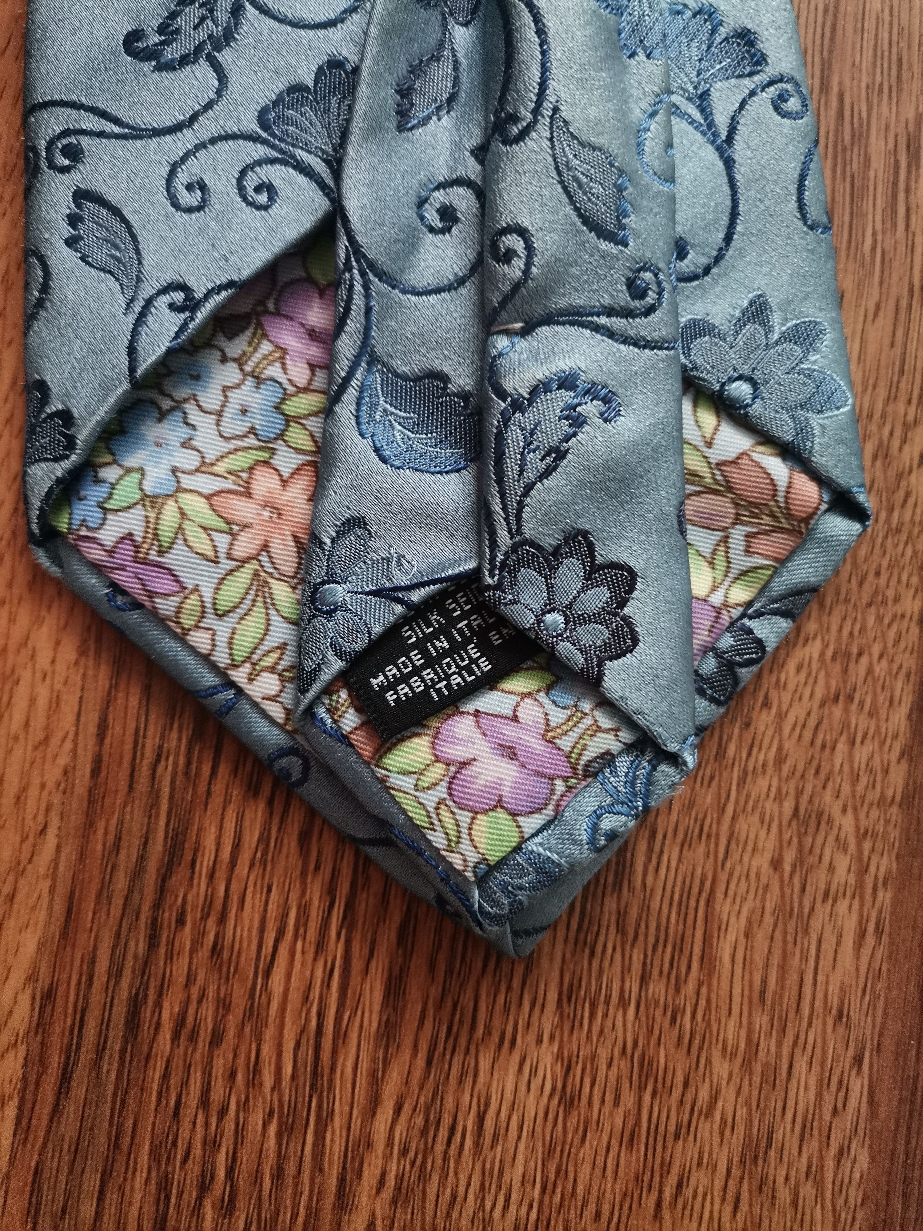 Kenzo Vintage Kenzo Floral Tie Size ONE SIZE - 4 Thumbnail