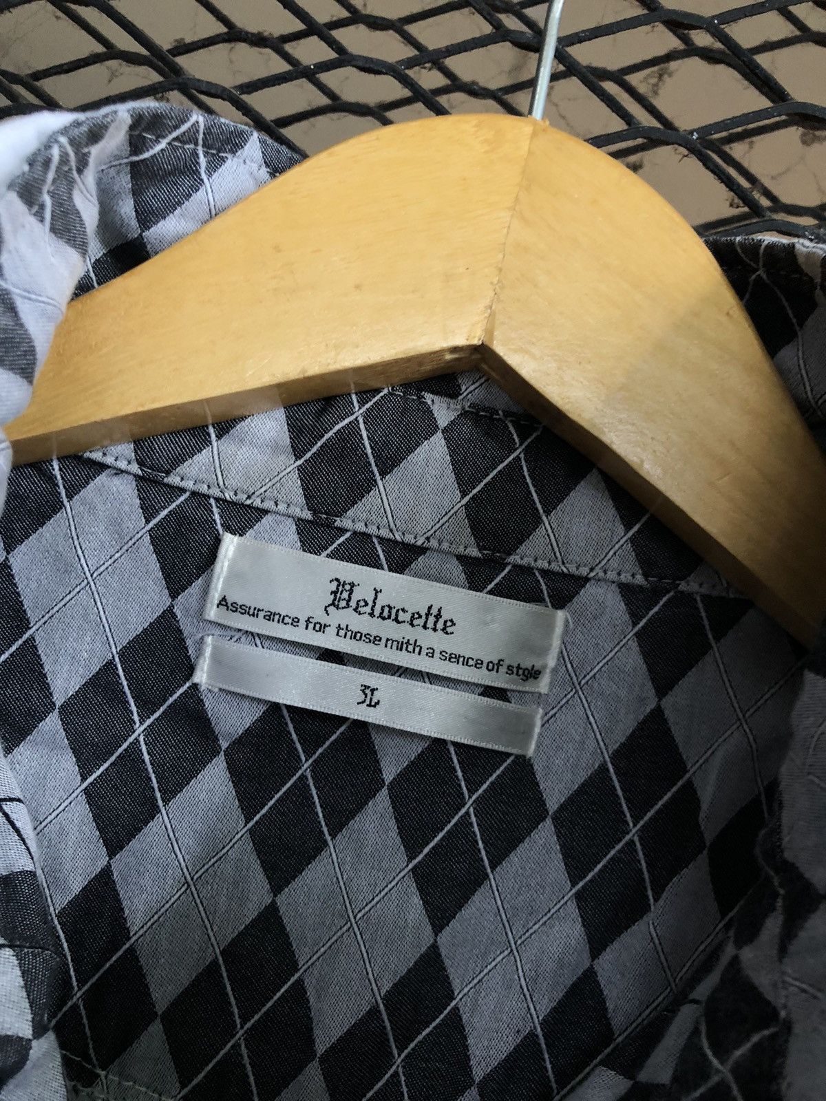 Japanese Brand VELLOCETTE DOUBLE LAYER LONG SLEEVE Size US XL / EU 56 / 4 - 5 Thumbnail
