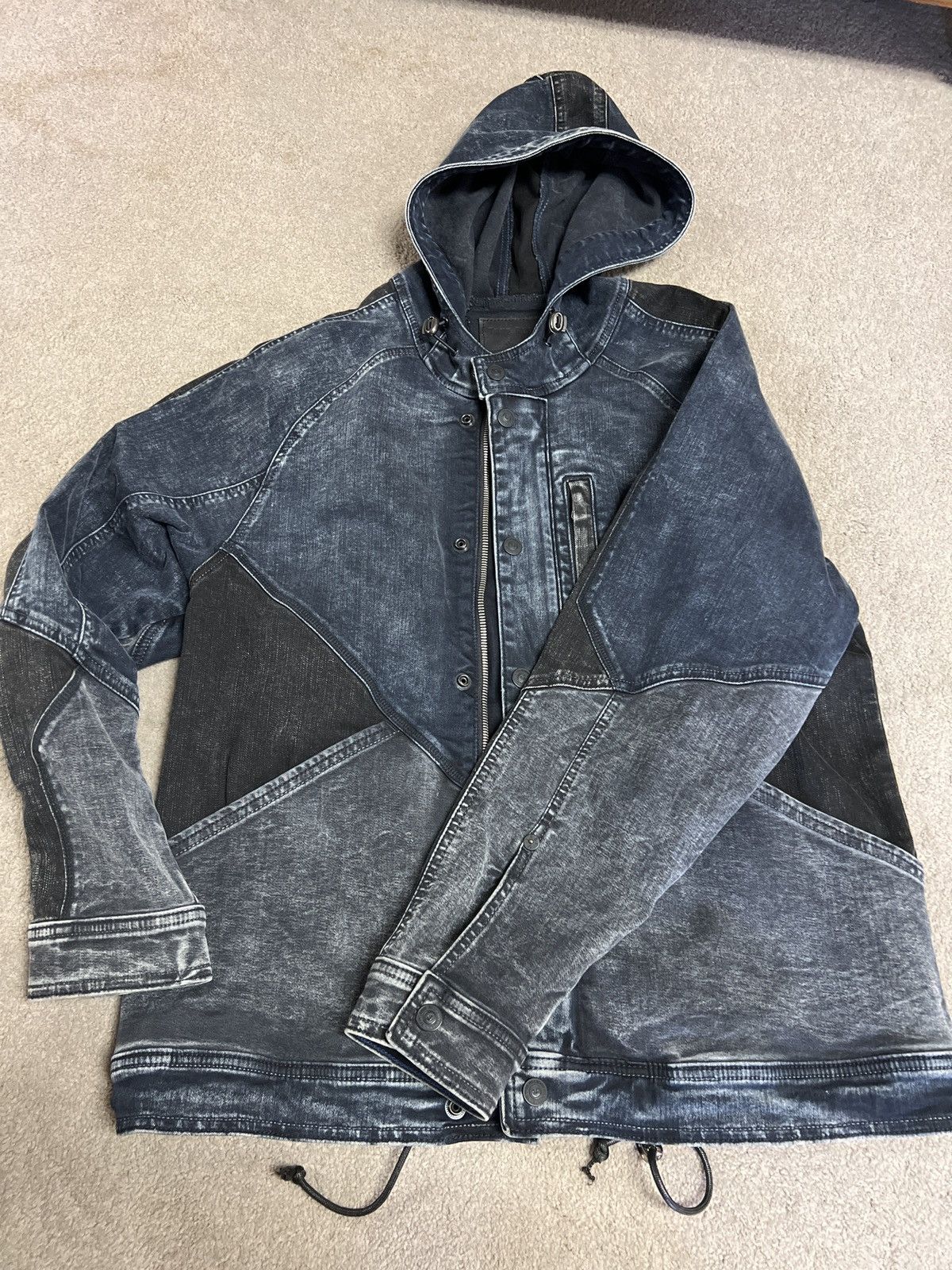 True Religion True Religion Dylan Hooded Denim Jacket Size US L / EU 52-54 / 3 - 5 Thumbnail