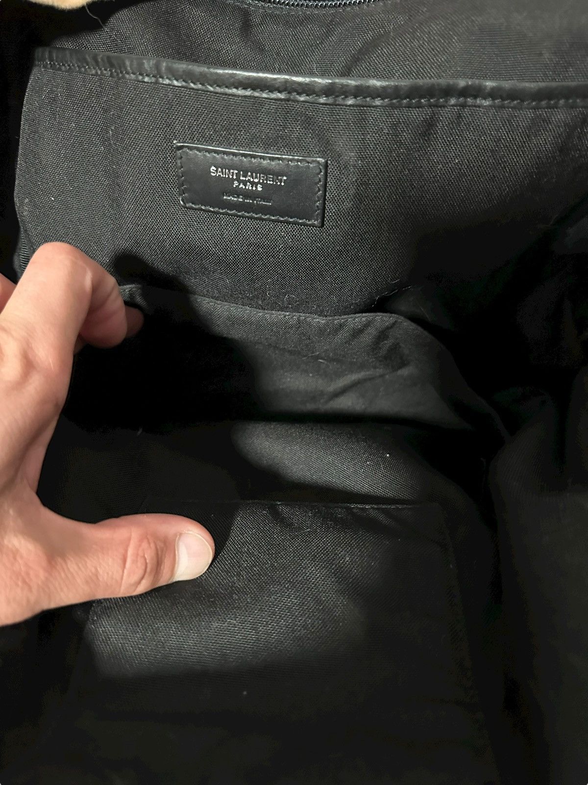Saint Laurent Paris Saint Laurent 2018 Ombre Satin Faded Rainbow City Backpack Size ONE SIZE - 10 Thumbnail