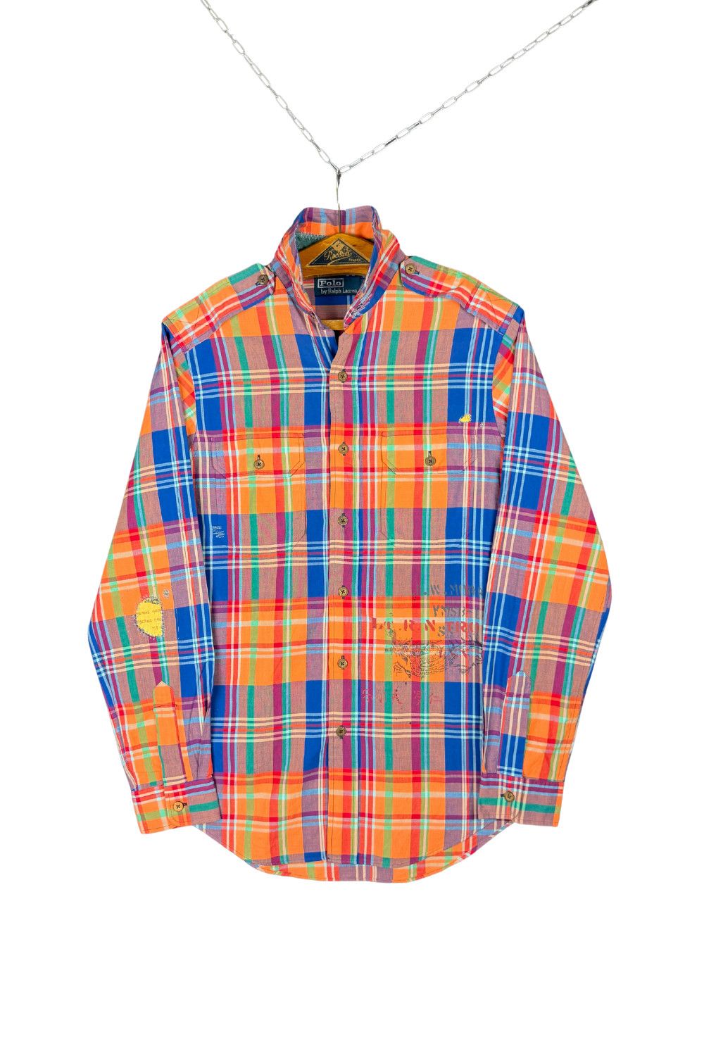Polo Ralph Lauren SS11 PRL “Expedition” Madras Graphic Shirt - S (Custom Fit) Size US S / EU 44-46 / 1 - 22 Thumbnail