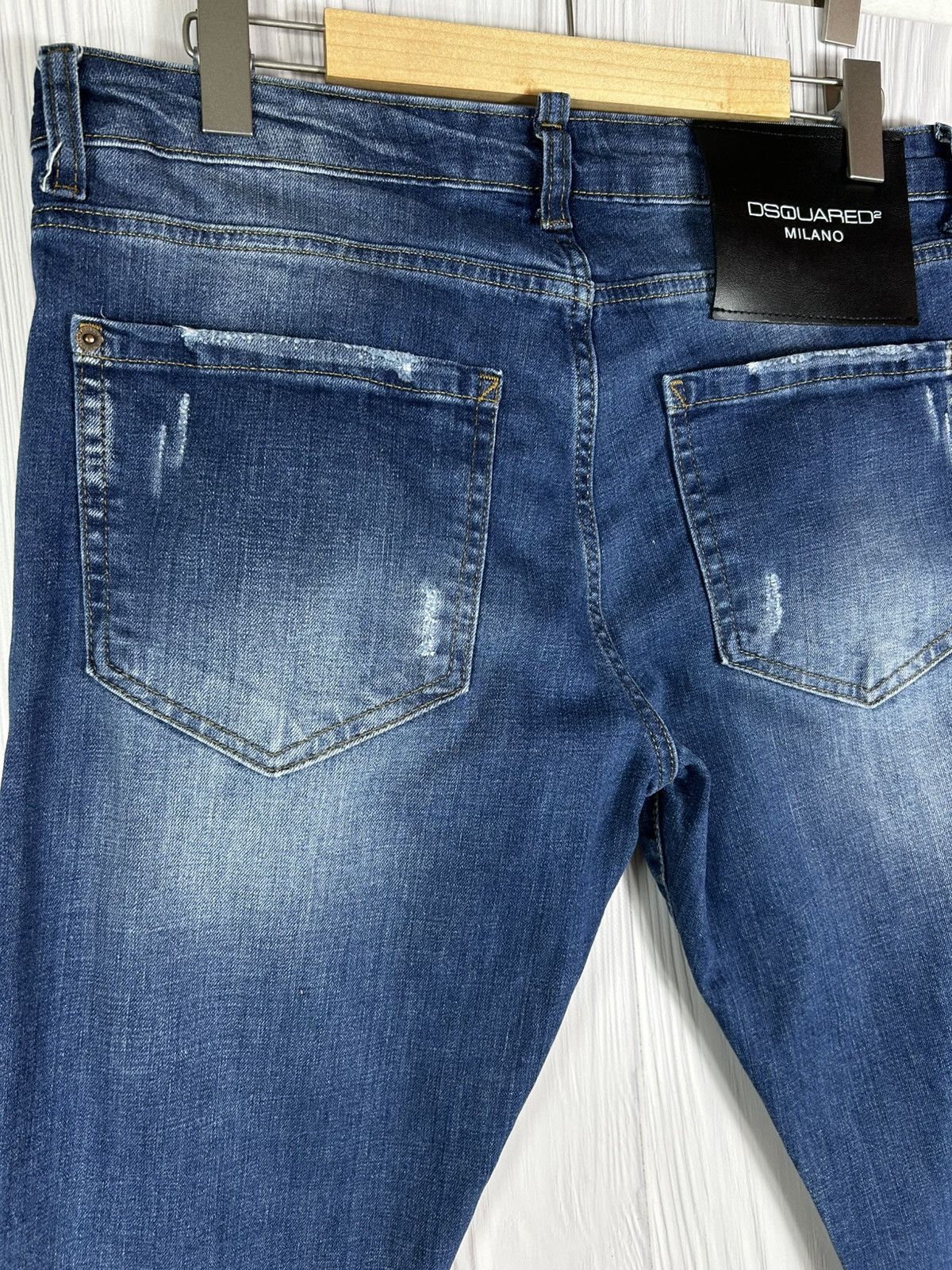 Dsquared2 Dsquared2 Milano Italy Distressed Denim Jeans Pants Size 52 Size US 36 / EU 52 - 9 Thumbnail