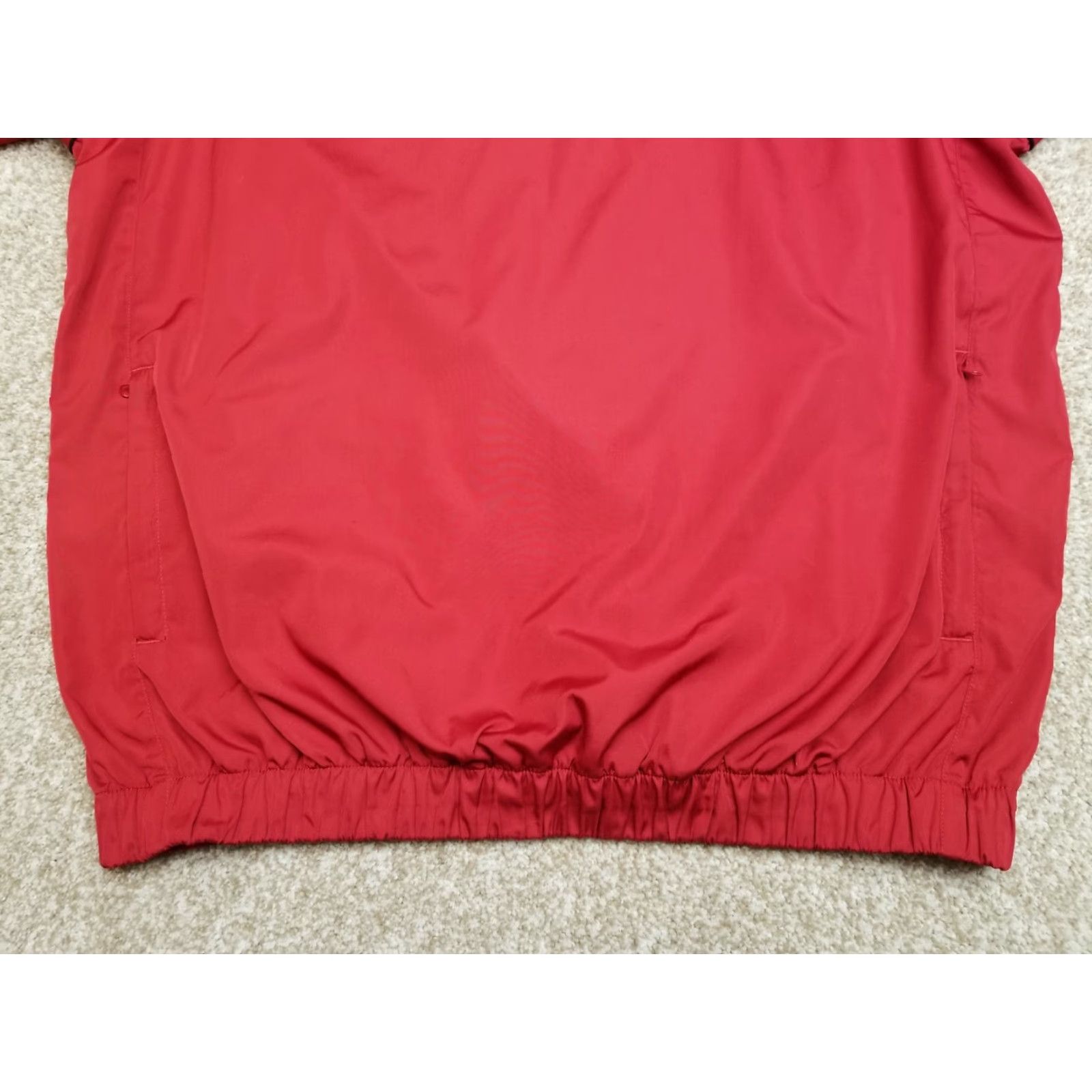 Footjoy Footjoy Windbreaker Jacket Mens L Red Pullover V-Neck Golf Centennial Club Size US L / EU 52-54 / 3 - 2 Thumbnail