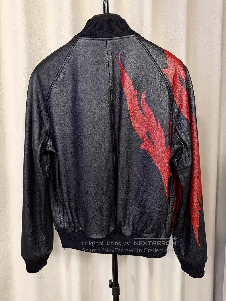 Saint Laurent Paris Saint Laurent Paris Flame Sheepskin Jacket Size US S / EU 44-46 / 1 - 5 Thumbnail