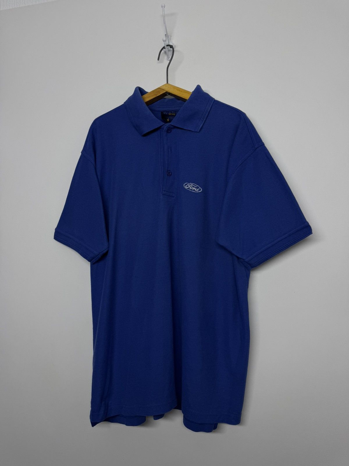 Ford Vintage Y2k Ford Racing Polo 80s Size US L / EU 52-54 / 3 - 5 Thumbnail
