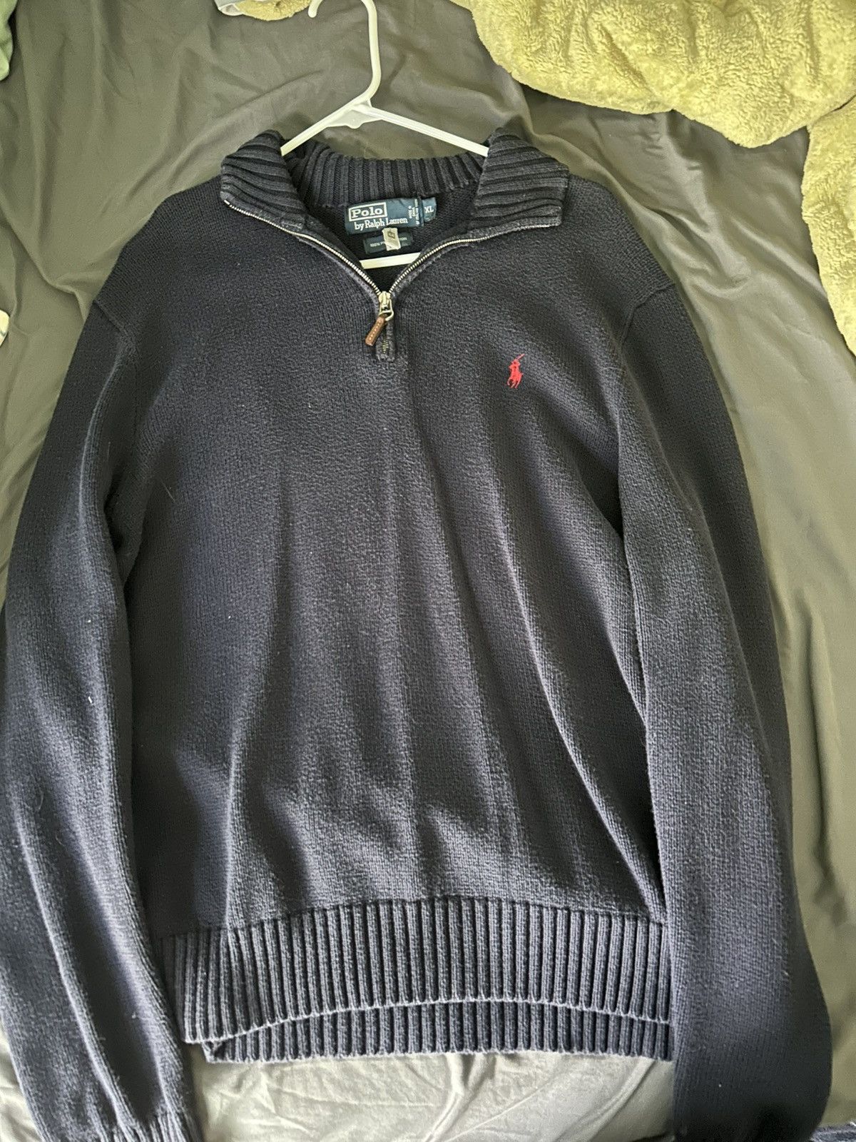 Polo Ralph Lauren RL knit quarter zip Size US XL / EU 56 / 4 - 1 Thumbnail