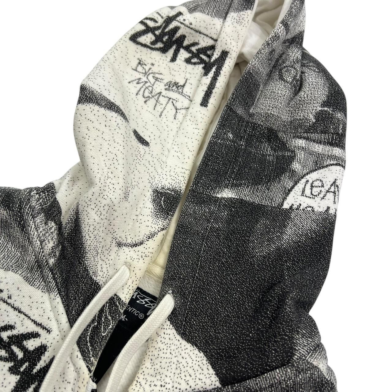 Stussy Vintage 2000s Stussy Dog Zip Up Hoodie - Medium Size US M / EU 48-50 / 2 - 7 Thumbnail