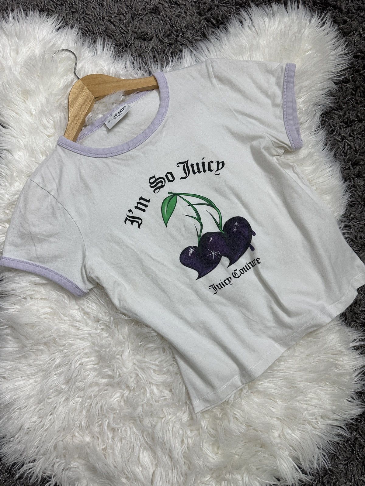 Juicy Couture Juicy Couture white t-shirt Size L / US 10 / IT 46 - 2 Thumbnail