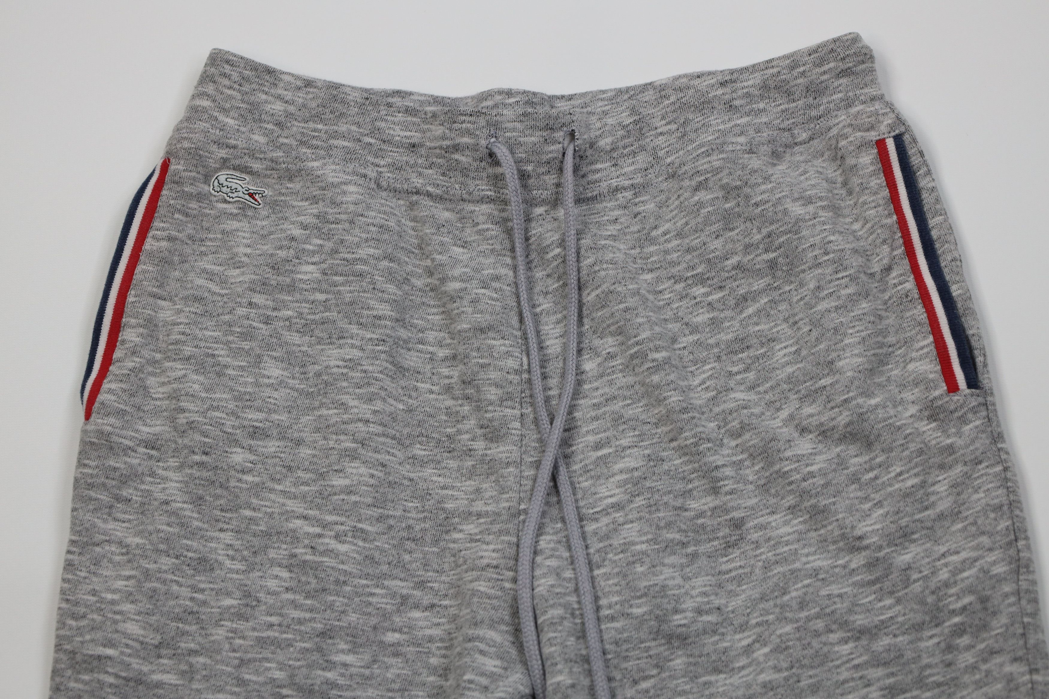 Lacoste Lacoste Croc Logo Jersey Knit Sweatpants Joggers Pants Gray Size US 34 / EU 50 - 2 Thumbnail